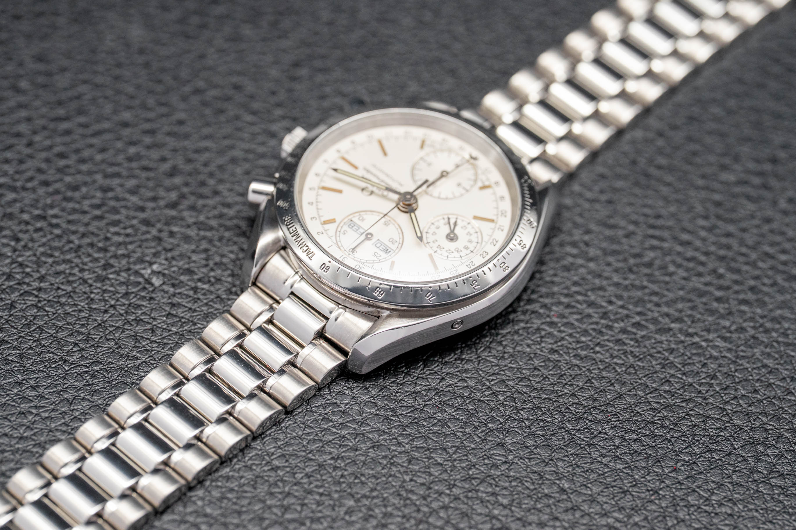 Omega Speedmaster Day Date 3521.30 Complete Set 1996 Box + Papers