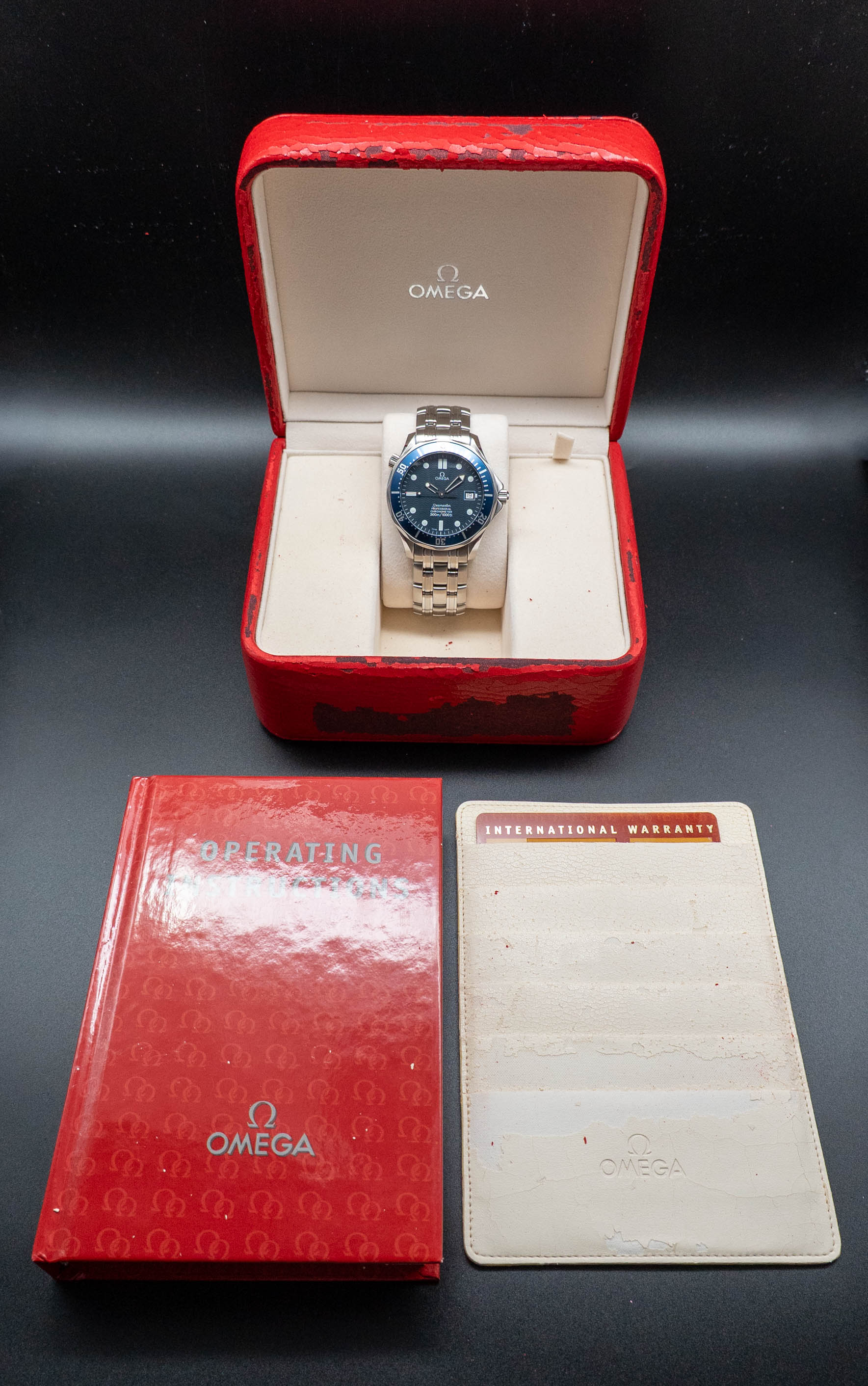 Omega Seamaster Diver 300 2531.80 Complete Set 2005 Box + Papers