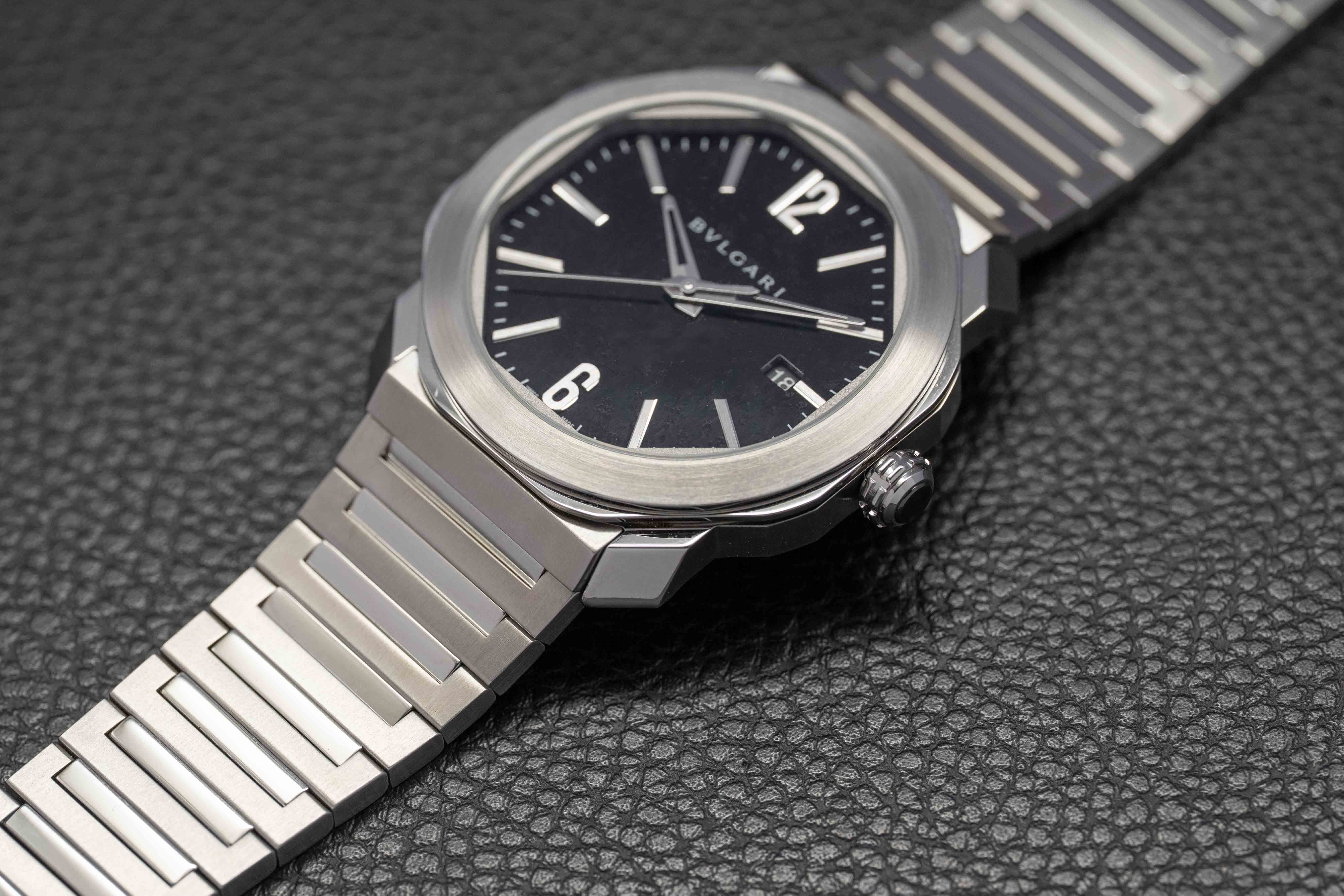 Bulgari Octo OC41S/102704 Set completo 2019 con scatola e documenti