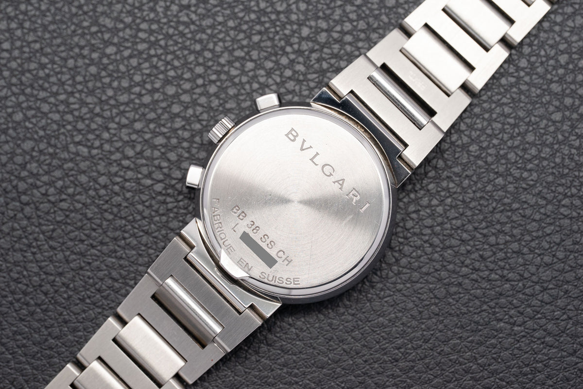 Bulgari Diagono BB38SSCH Fullset 2021 Box+Papers