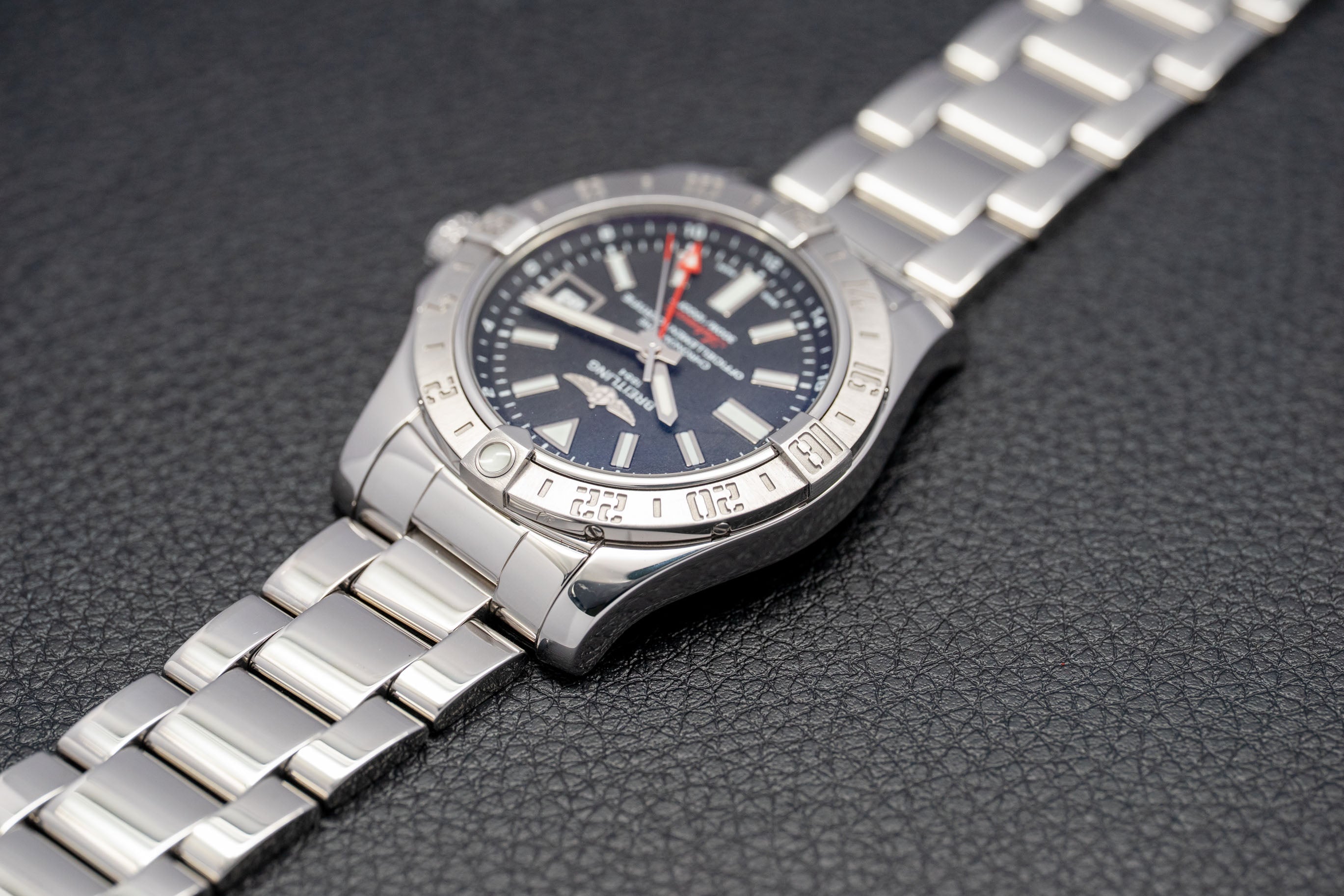 Breitling Avenger II GMT A32390 Set completo 2016 con scatola e documenti