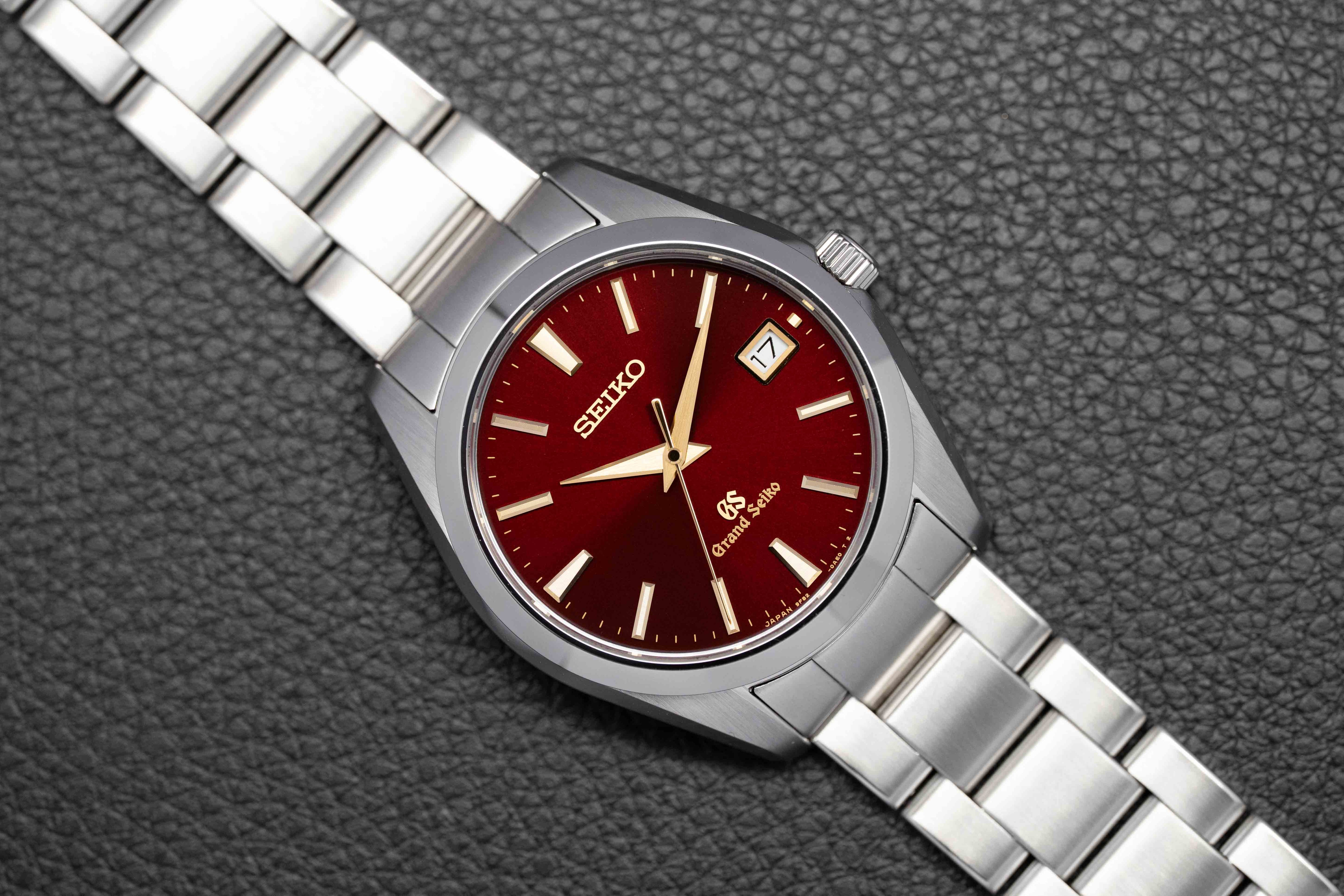 Grand Seiko 9F Limited Edition SBGV027 Red Dial 2016 Box