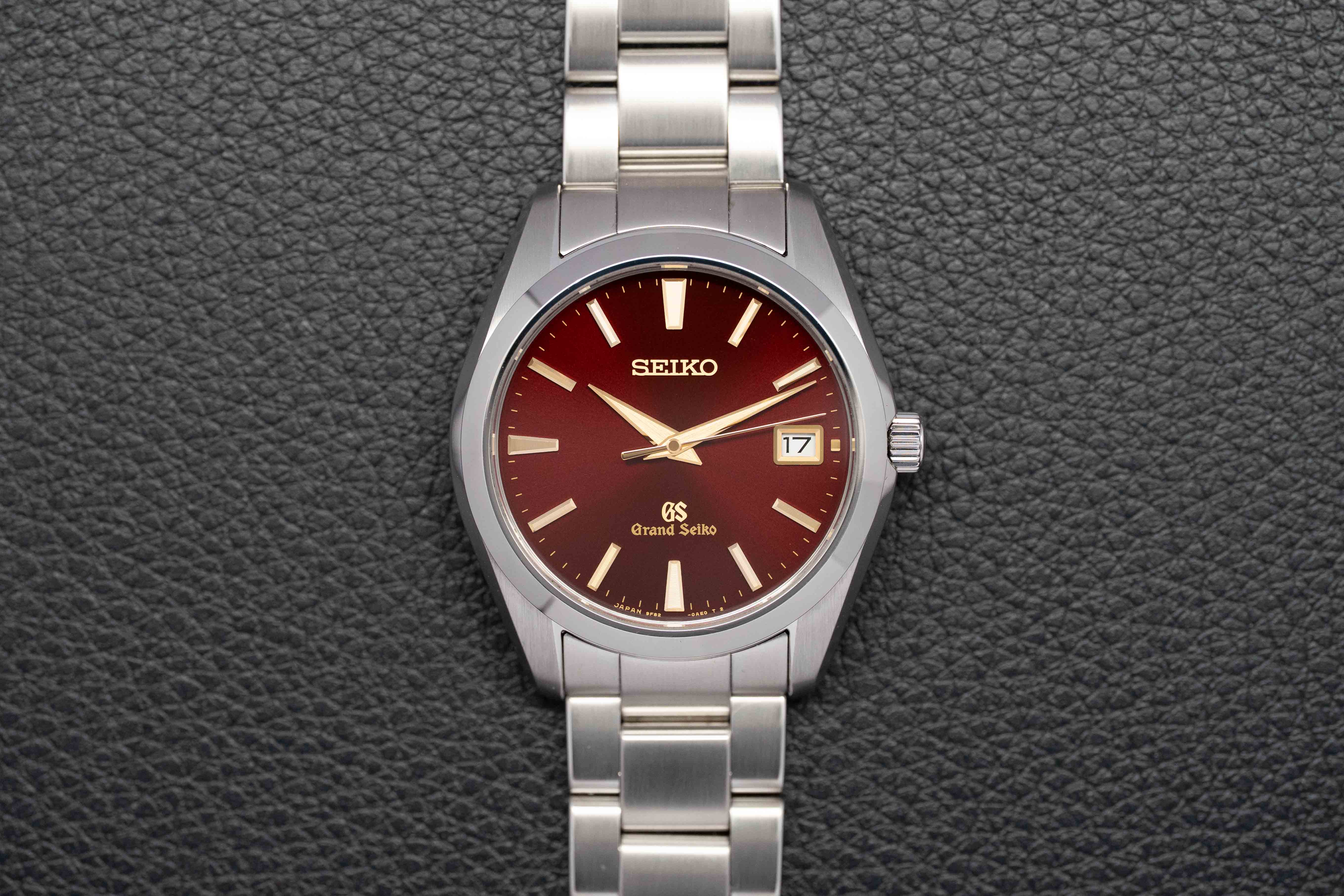 Grand Seiko 9F Limited Edition SBGV027 Red Dial 2016 Box