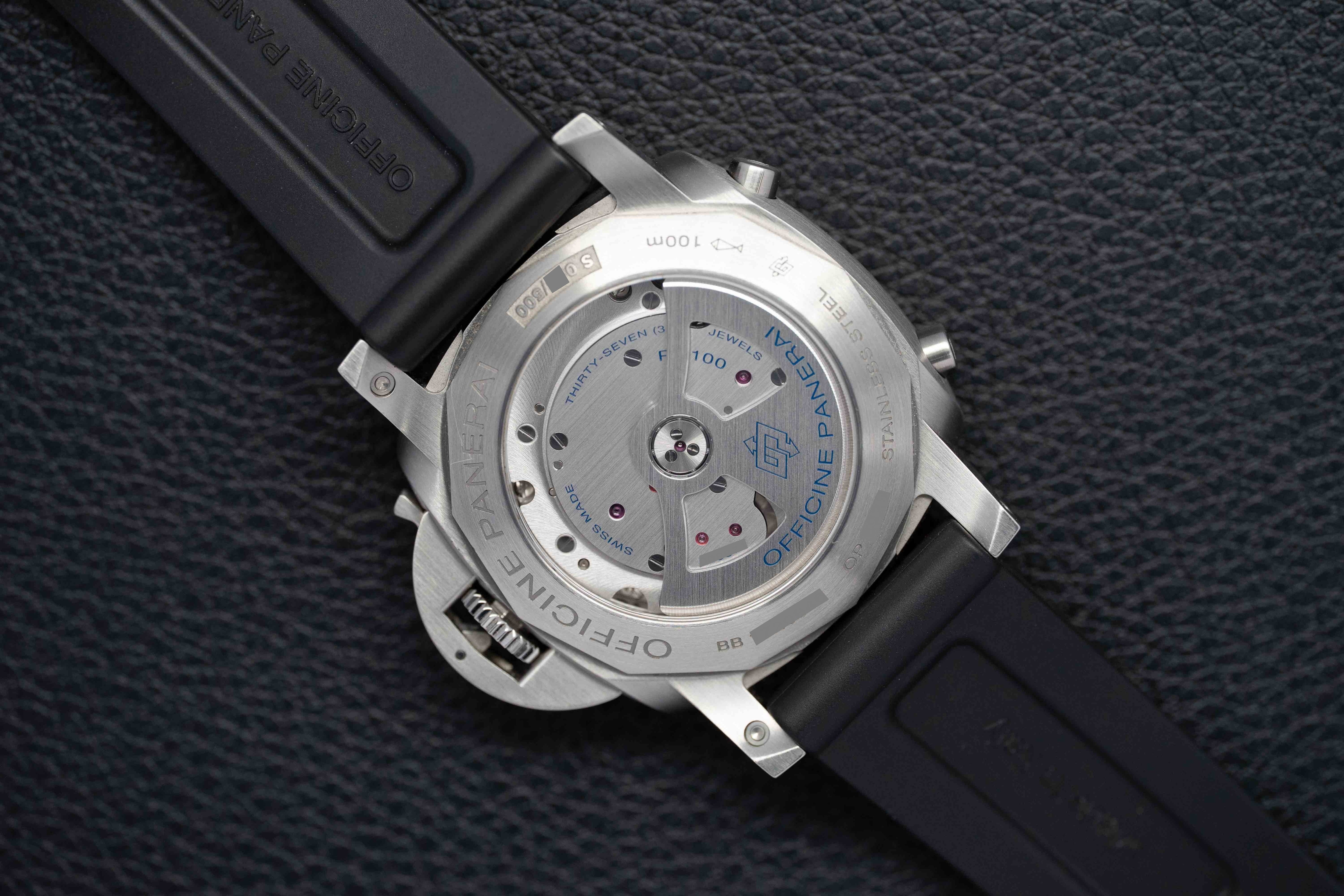 Panerai Luminor 1950 3 Days Chrono Flyback PAM00524, FULLSET 2018, coffret et papiers