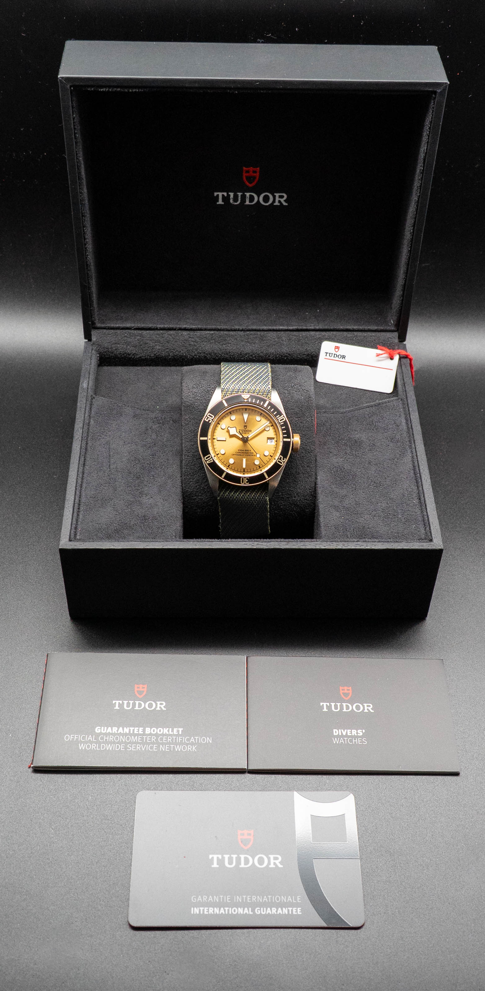 Tudor Black Bay S&G 79733N Fullset 2022 Box+Papers