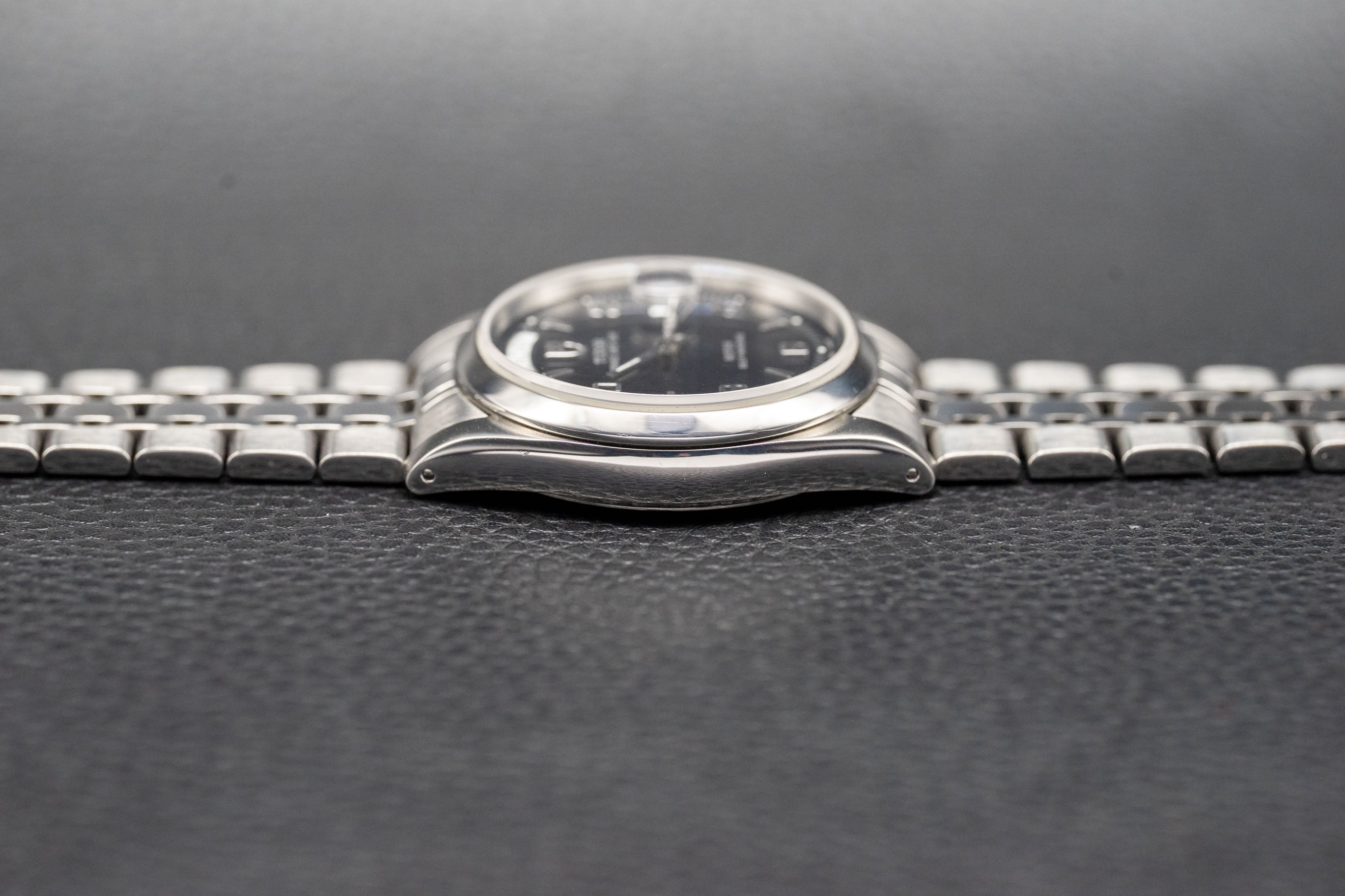 Tudor Day Date 76200 Black Dial XXXX Papers