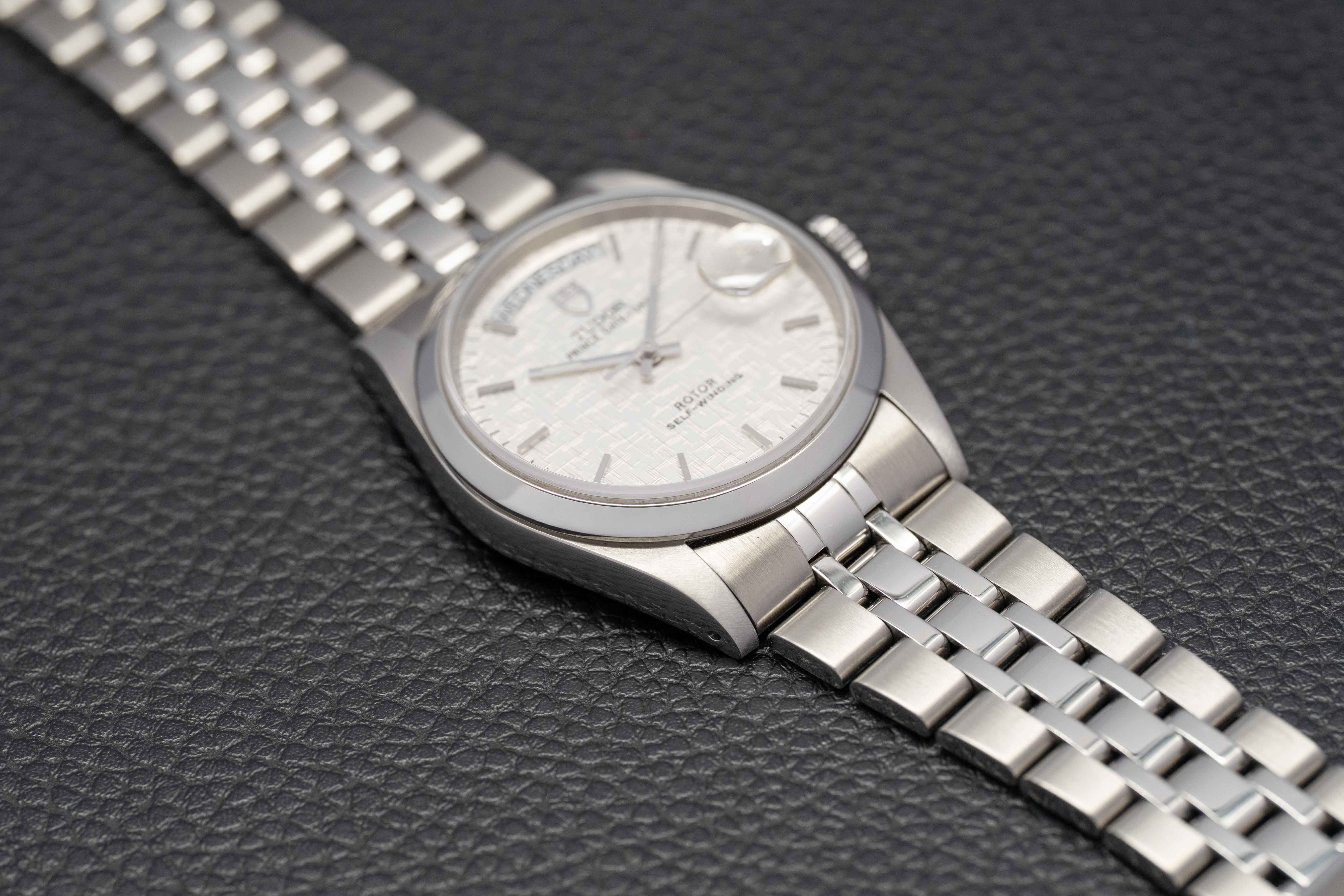 Tudor Day Date 76200 Silver Dial 2006