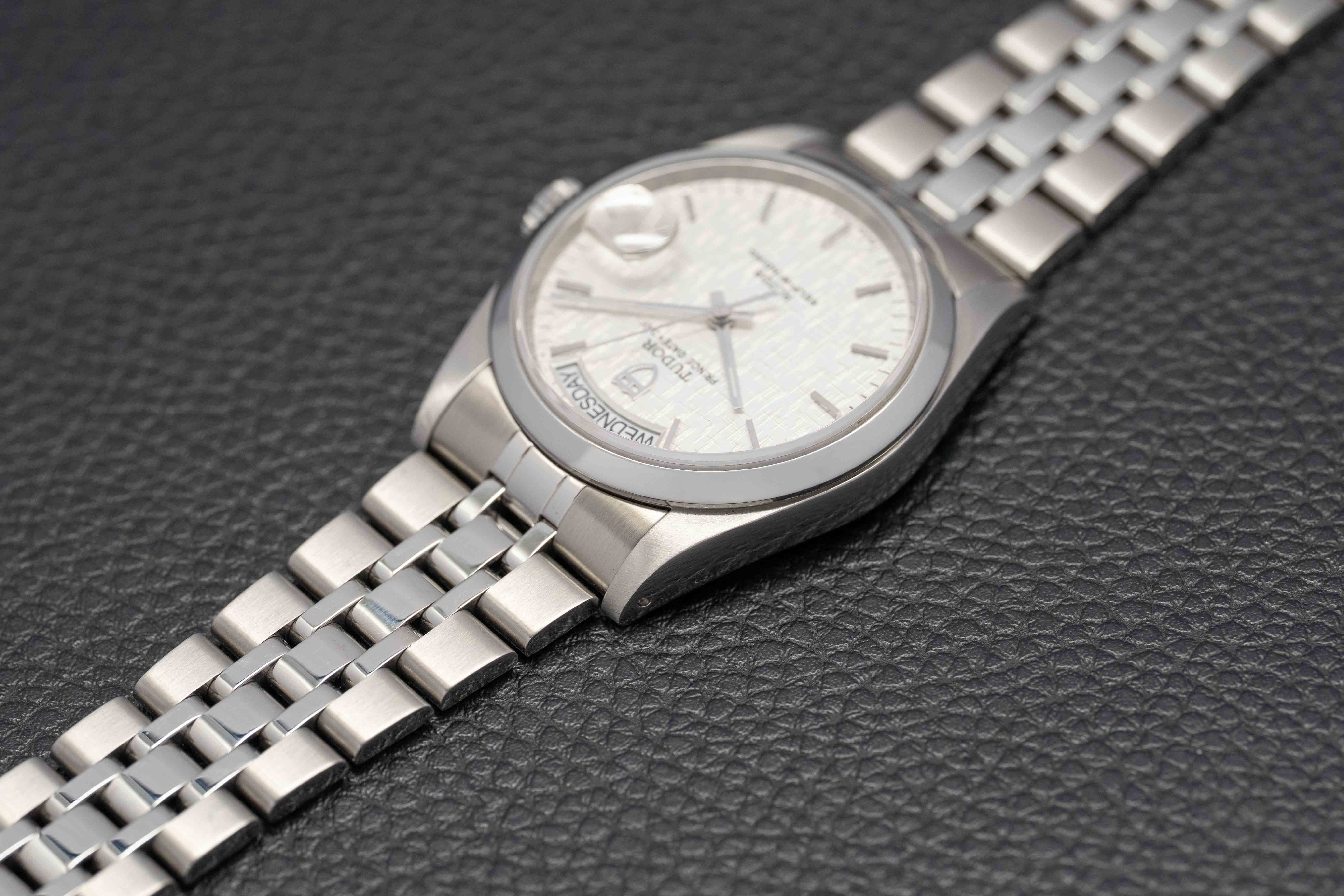 Tudor Day Date 76200 Silver Dial 2006