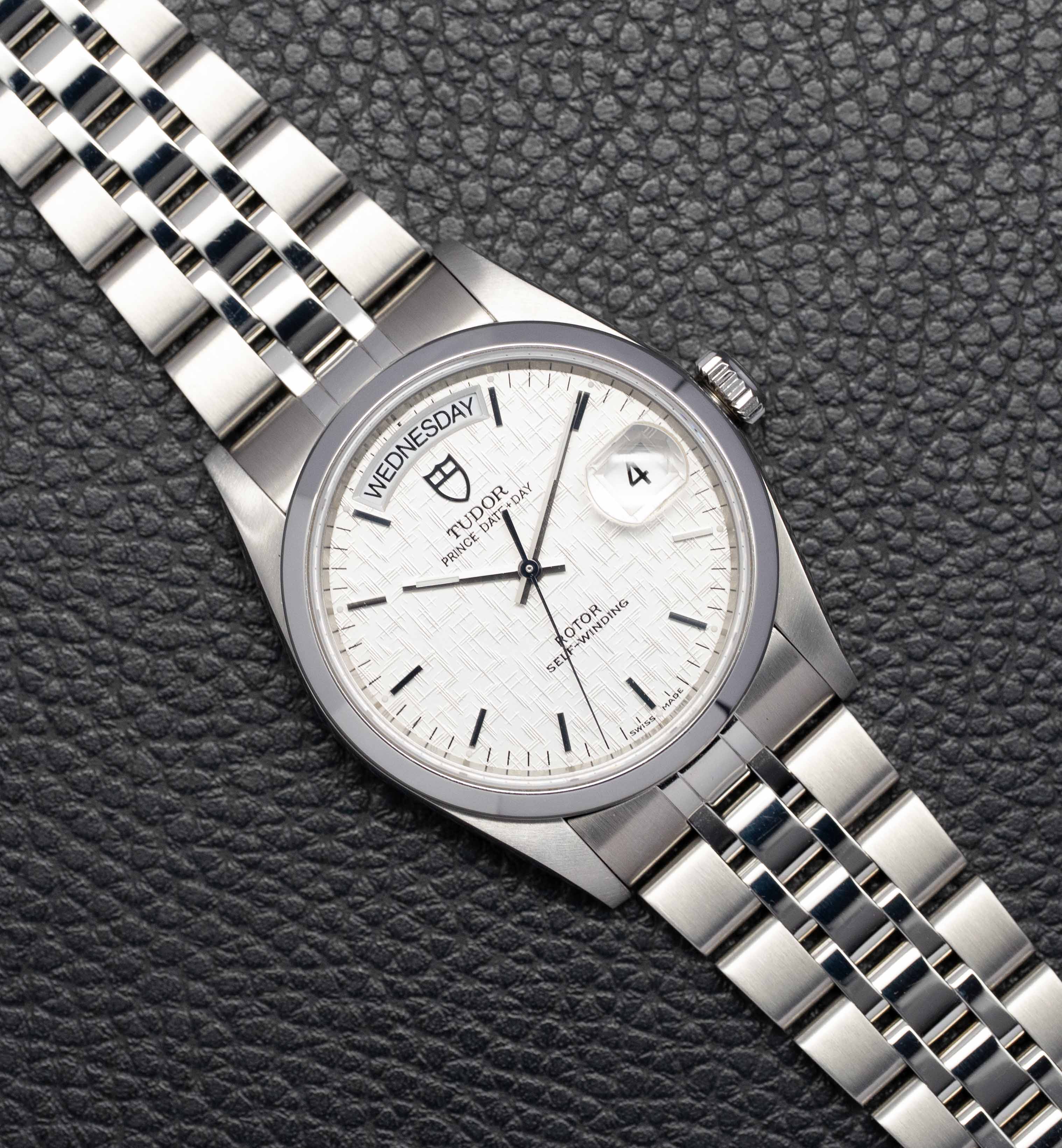 Tudor Day Date 76200 Silver Dial 2006