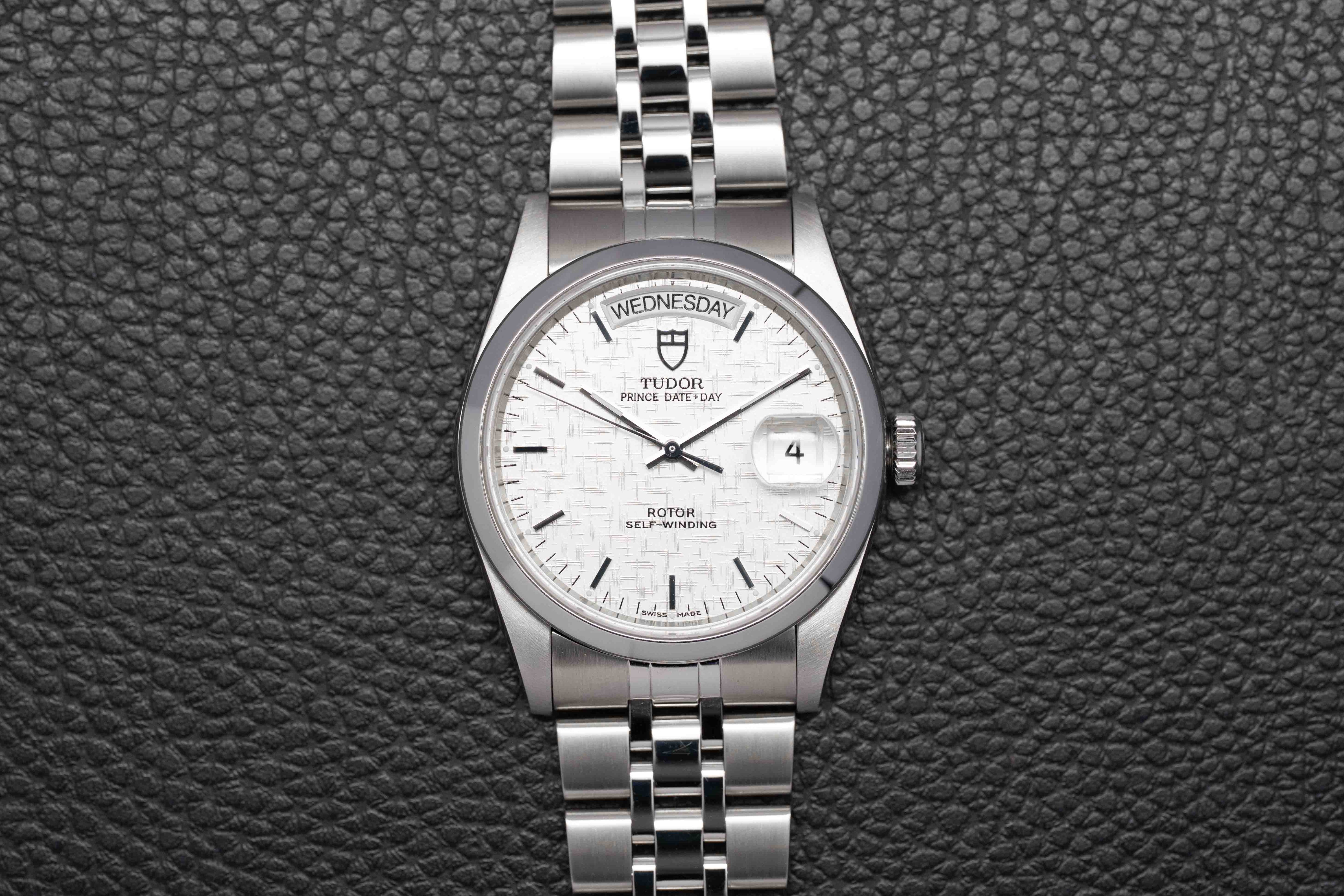 Tudor Day Date 76200 Silver Dial 2006