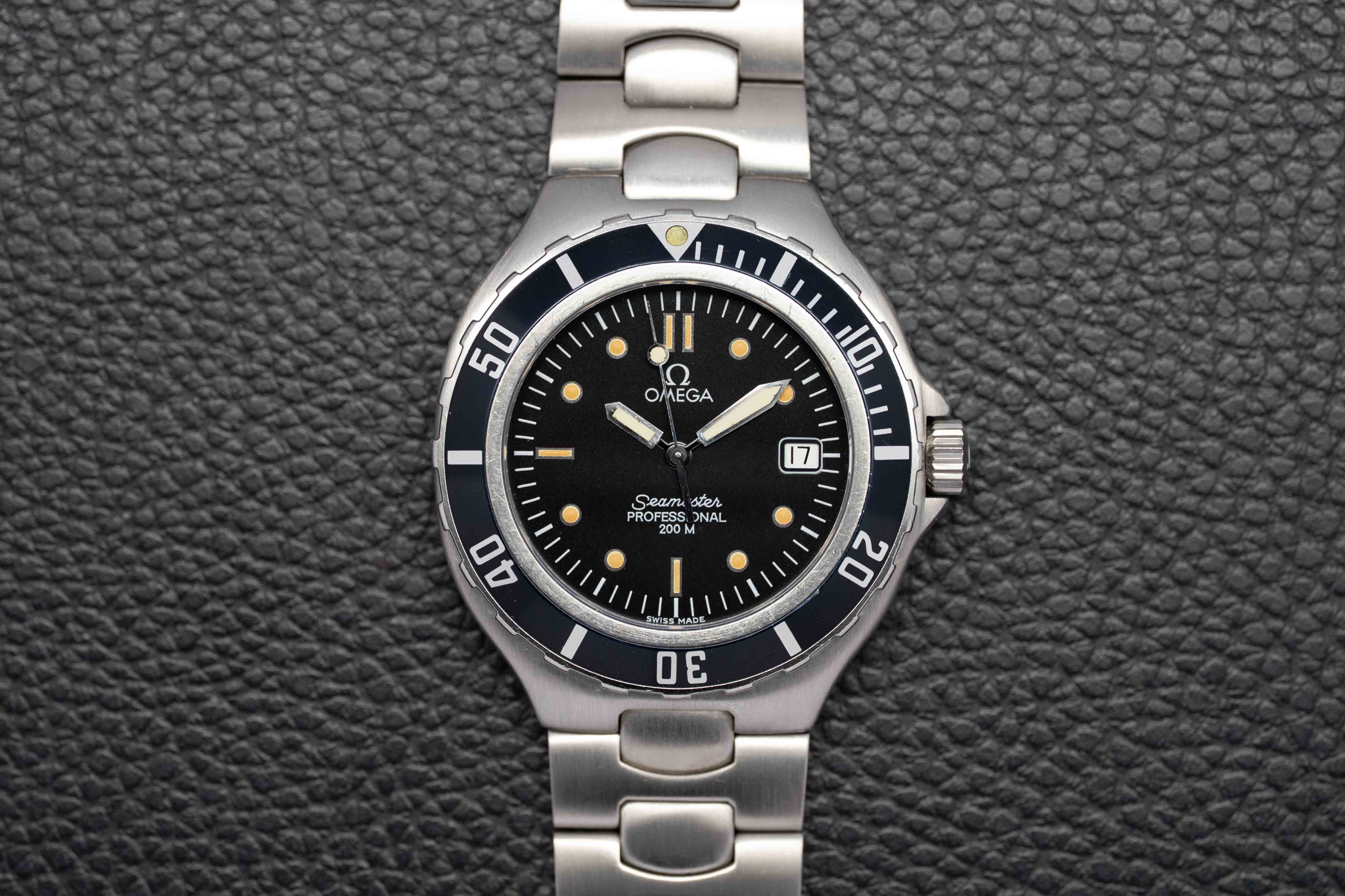 Omega Seamaster 200M Seamaster 200m Black Dial 1995