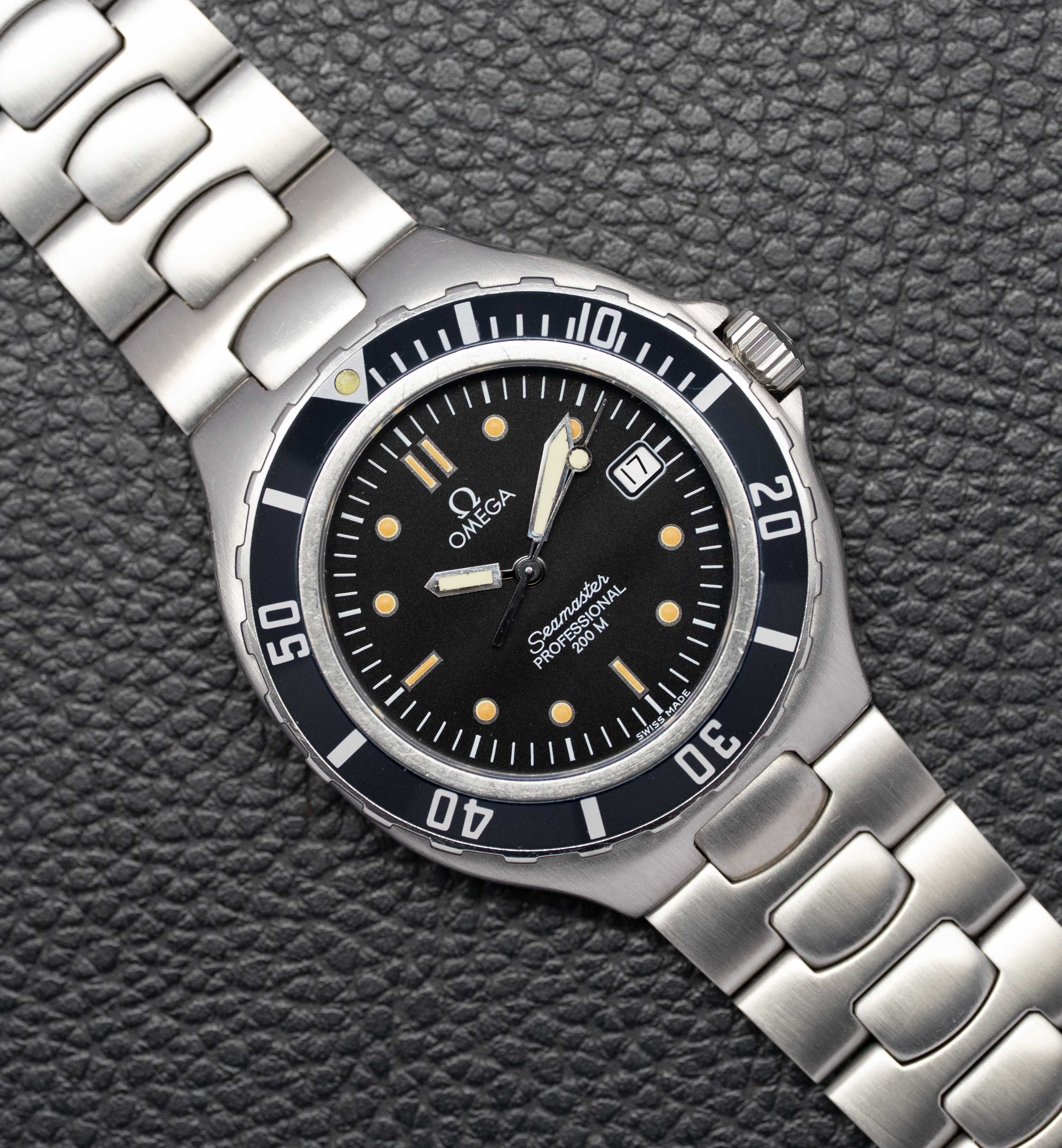 Omega Seamaster 200M Seamaster 200m Black Dial 1995