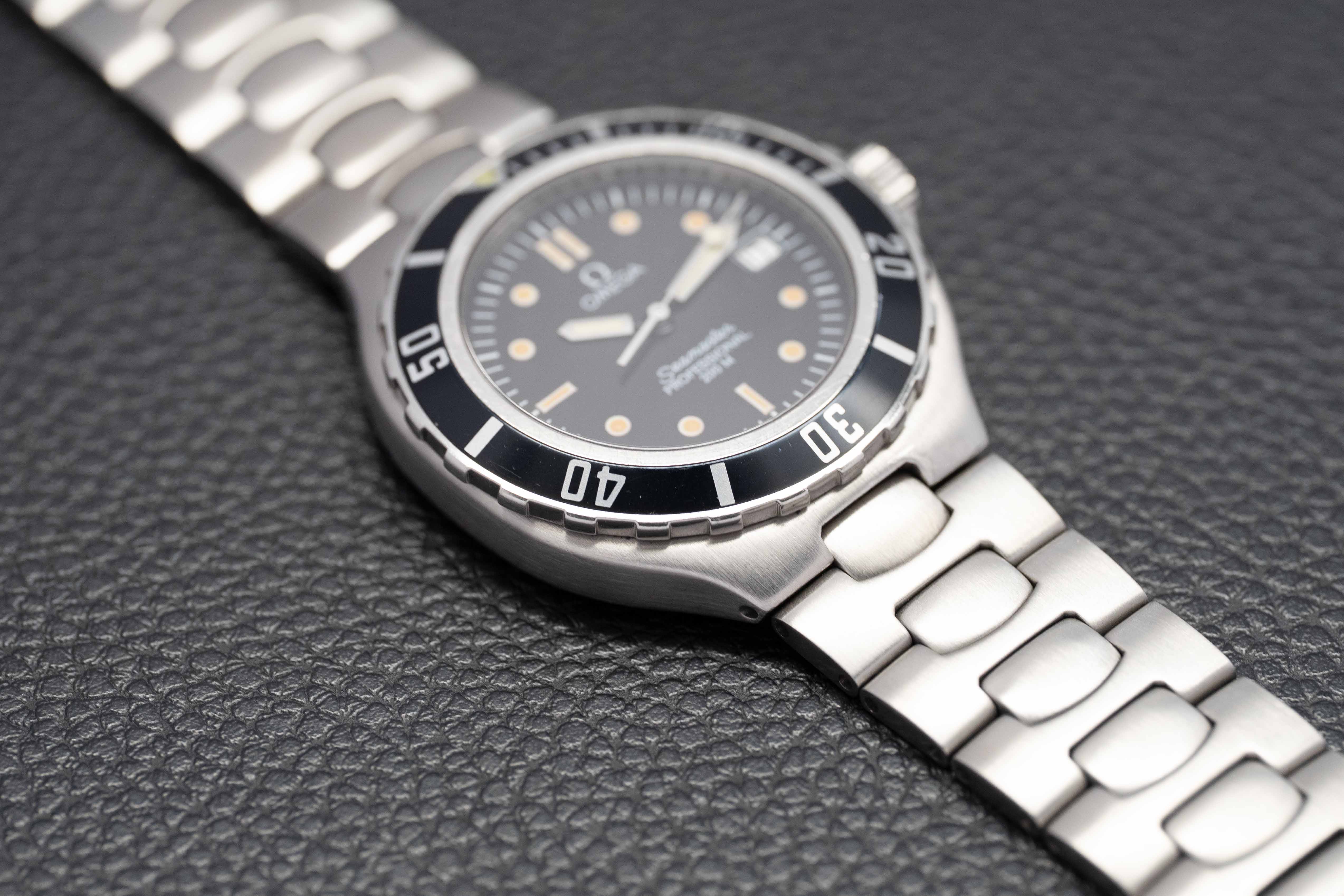 Omega Seamaster 200M Seamaster 200m Black Dial 1995