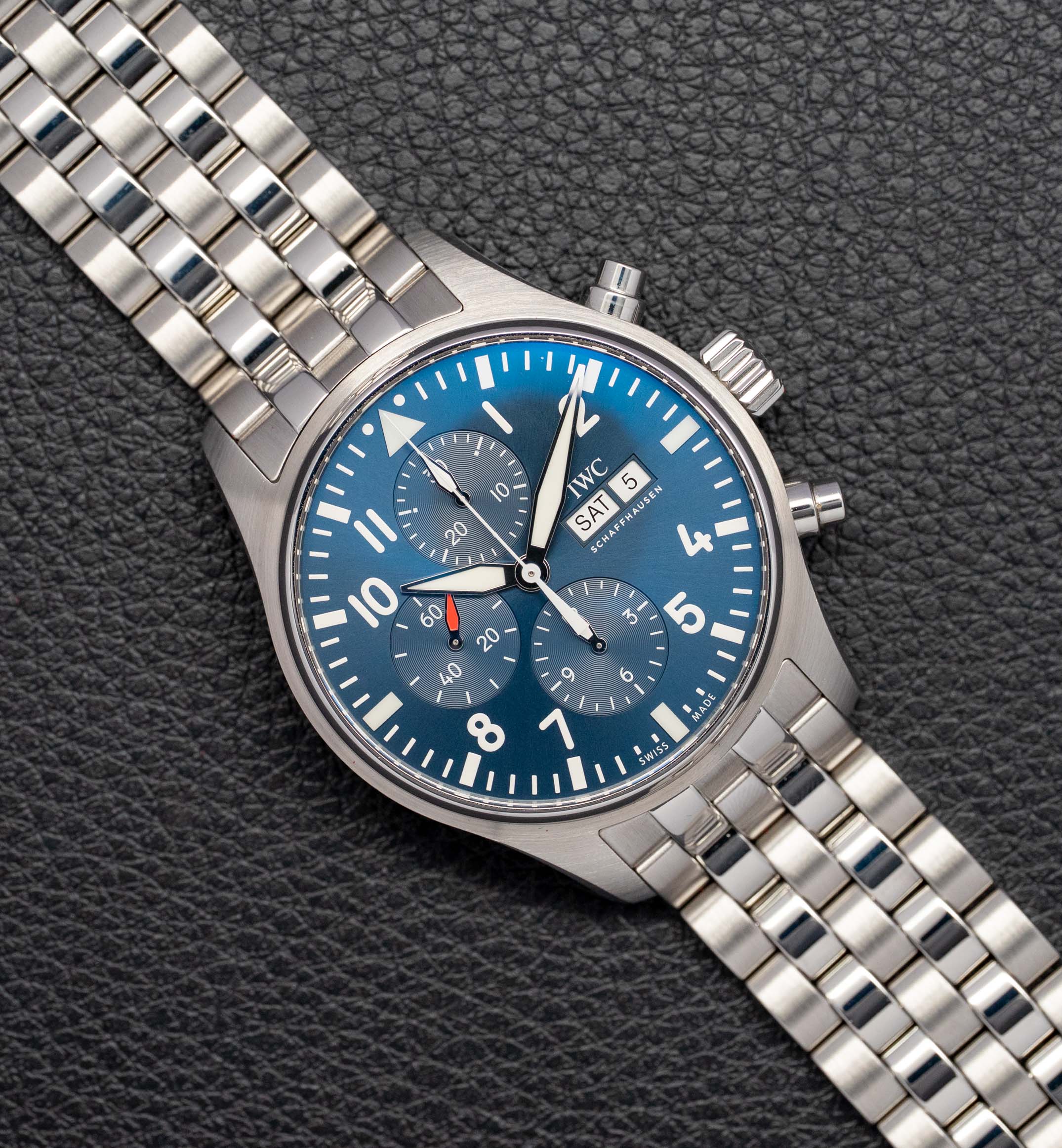IWC Pilot's Watch Chronograph IW377717 Complete Set 2020 Box + Papers
