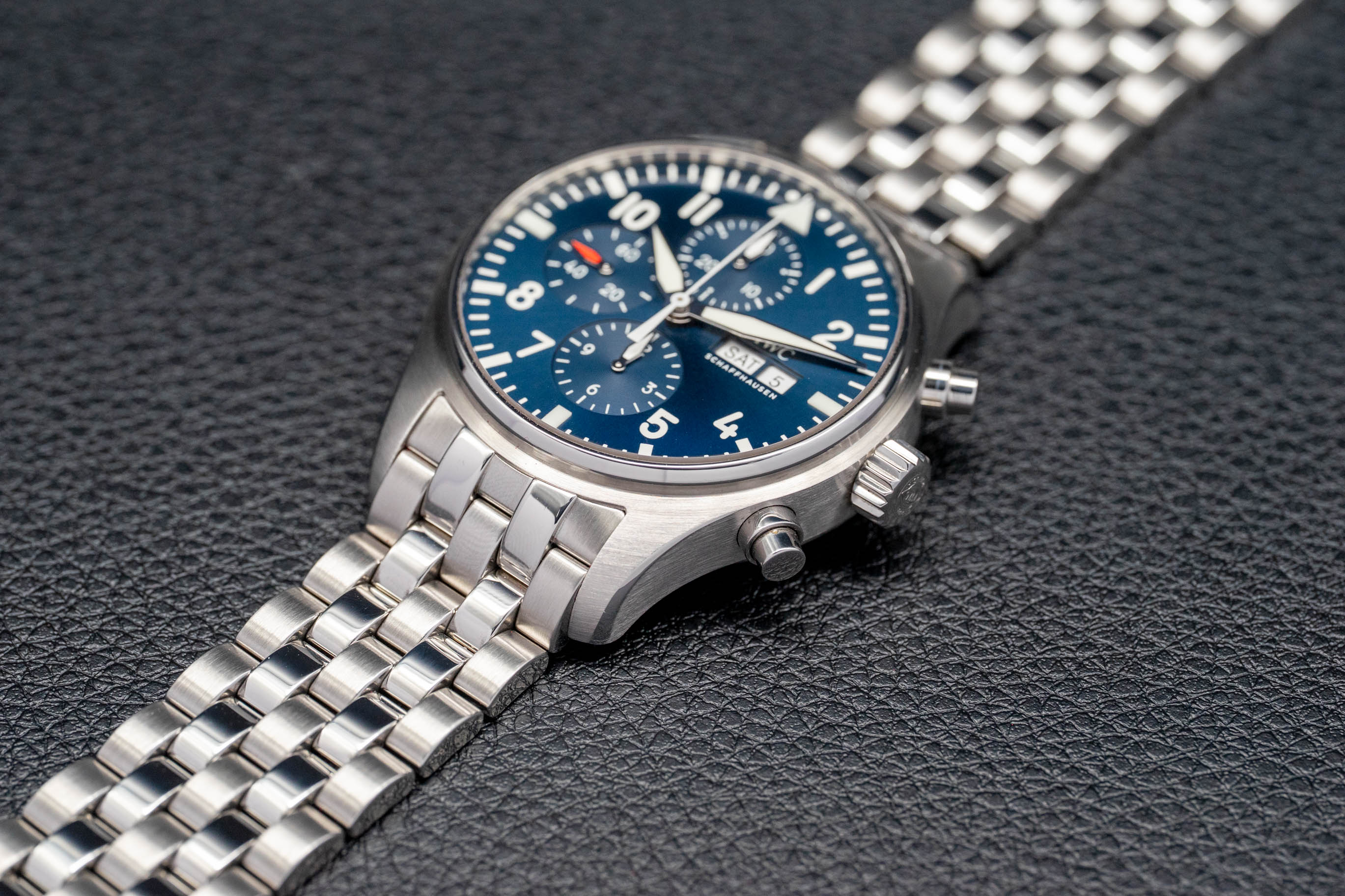 IWC Pilot's Watch Chronograph IW377717 Complete Set 2020 Box + Papers