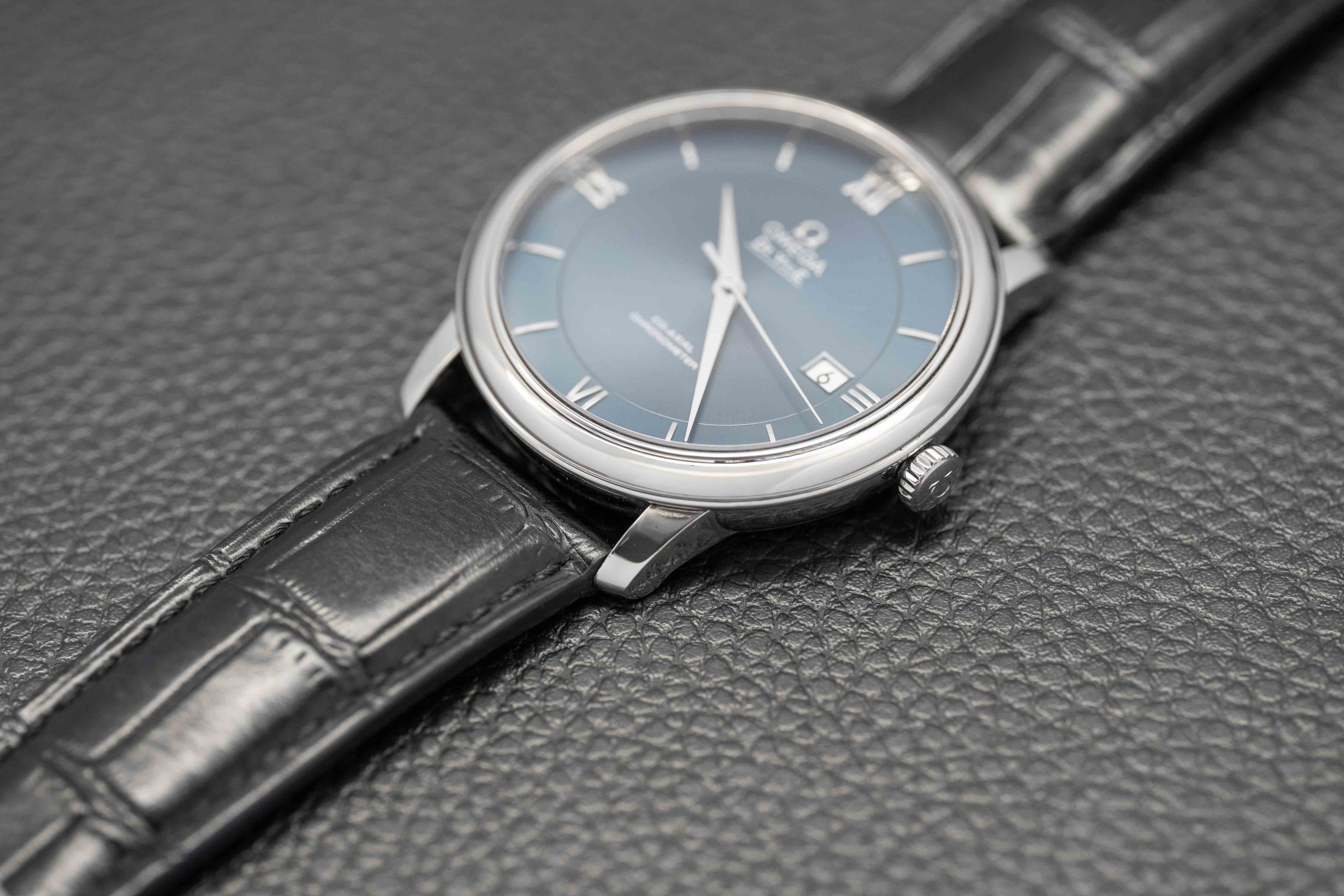 Omega De Ville 424.13.40.20.03.001 Blue Dial 2016