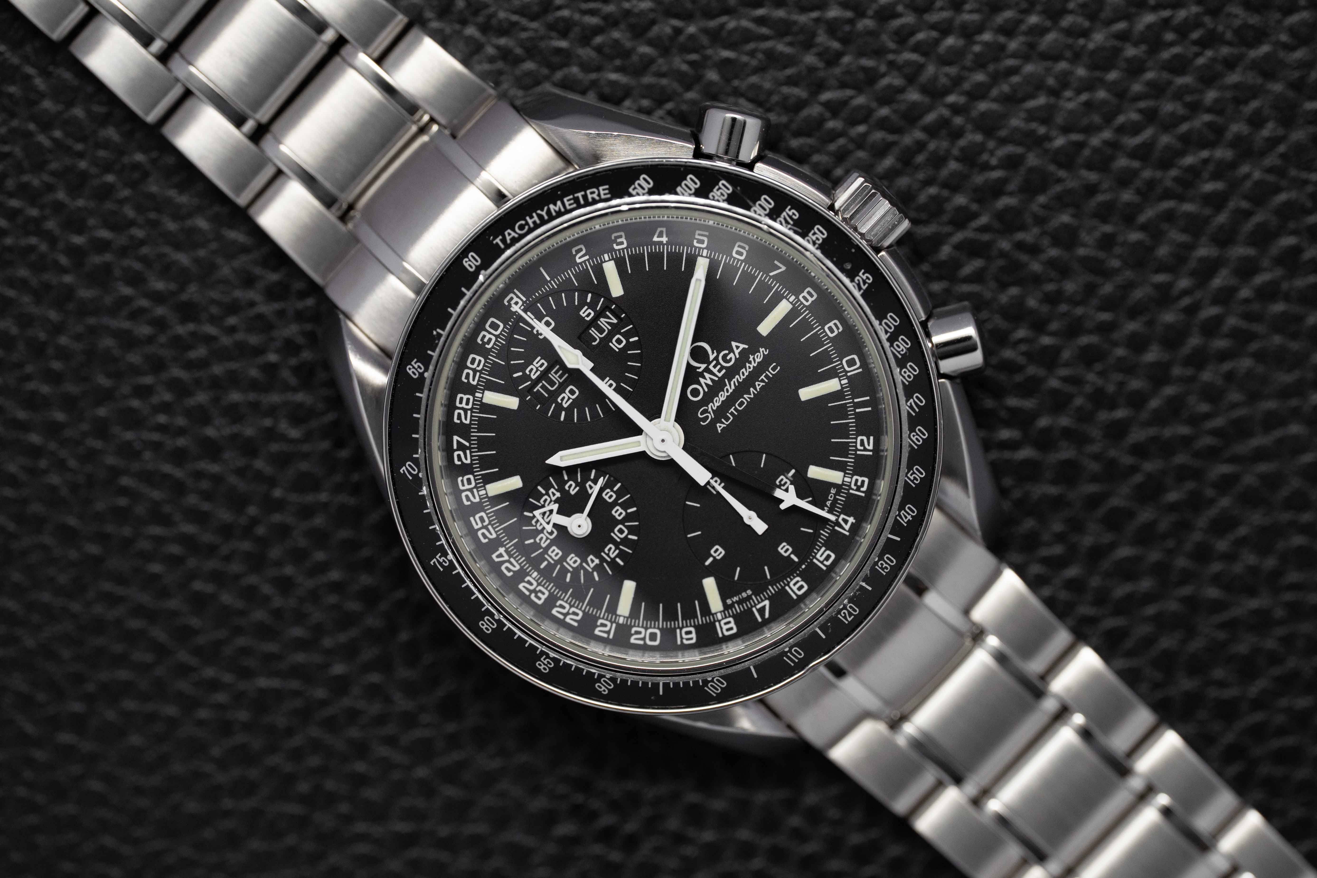 Omega Speedmaster Day Date 3520.50 Black Dial 1998