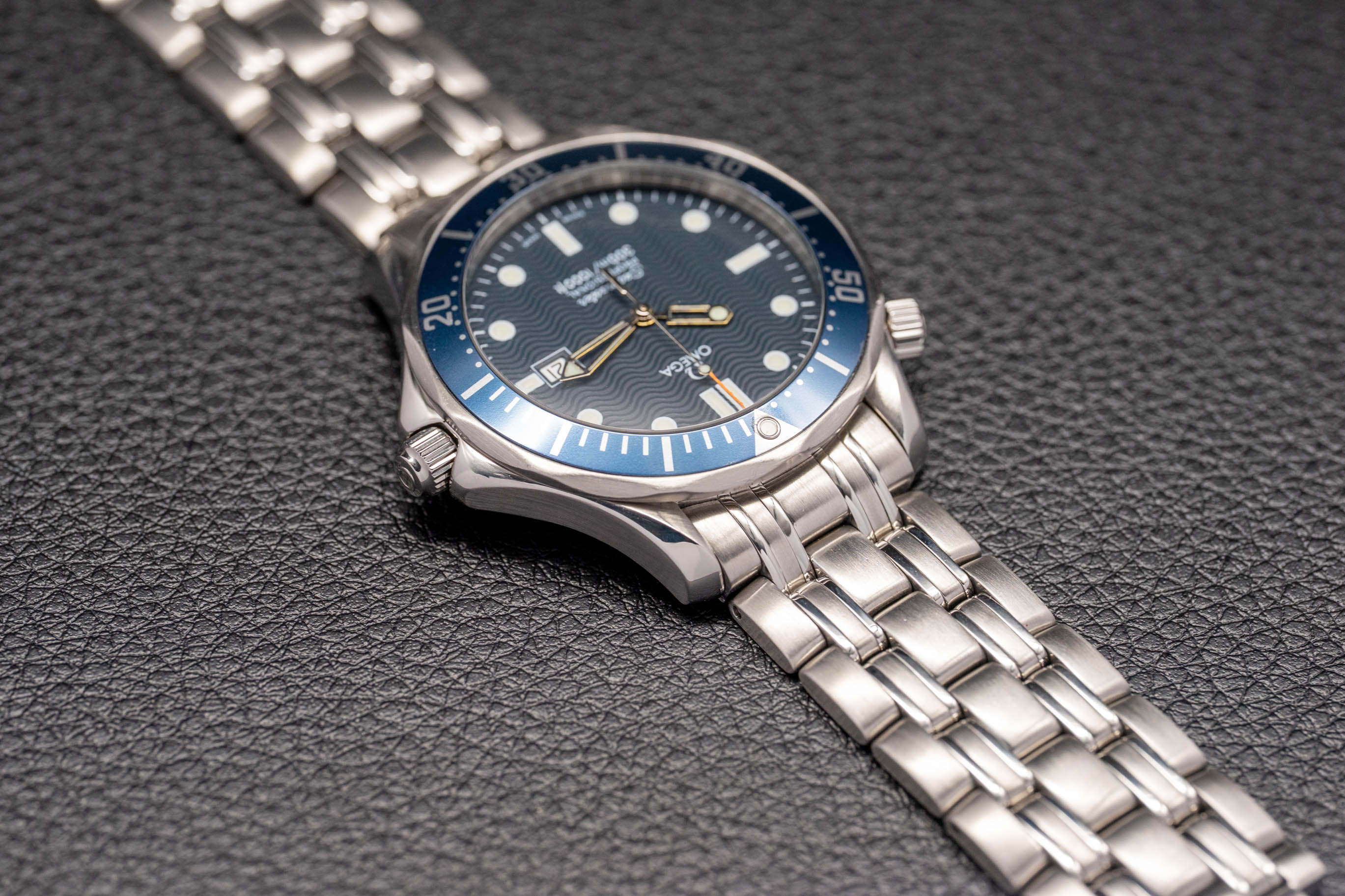 Omega Seamaster Diver 300 2541.80 con esfera azul, 1998