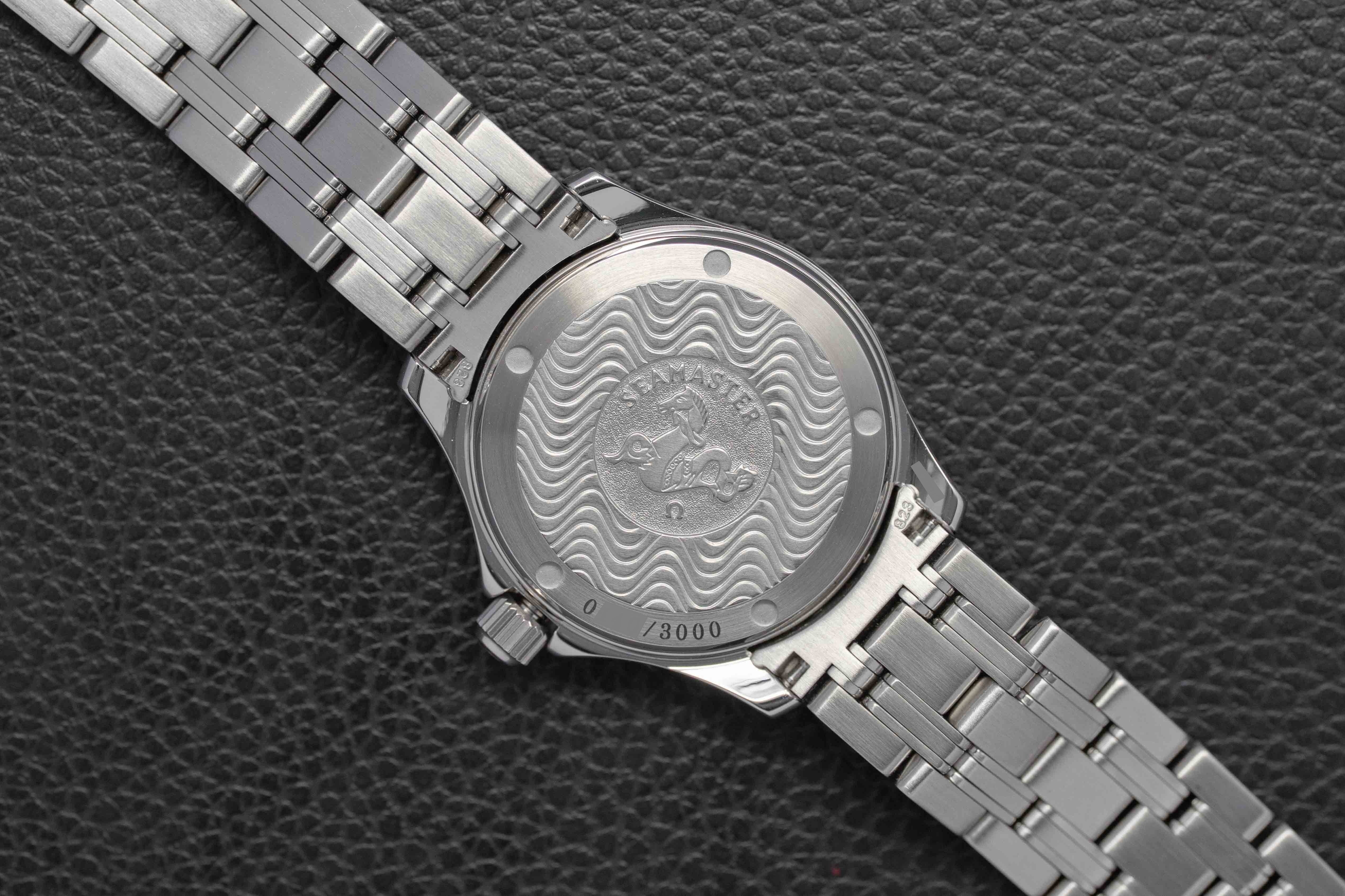 Omega Seamaster 120 Jaques Mayol 2506.80 Blue Dial 2000 Papers