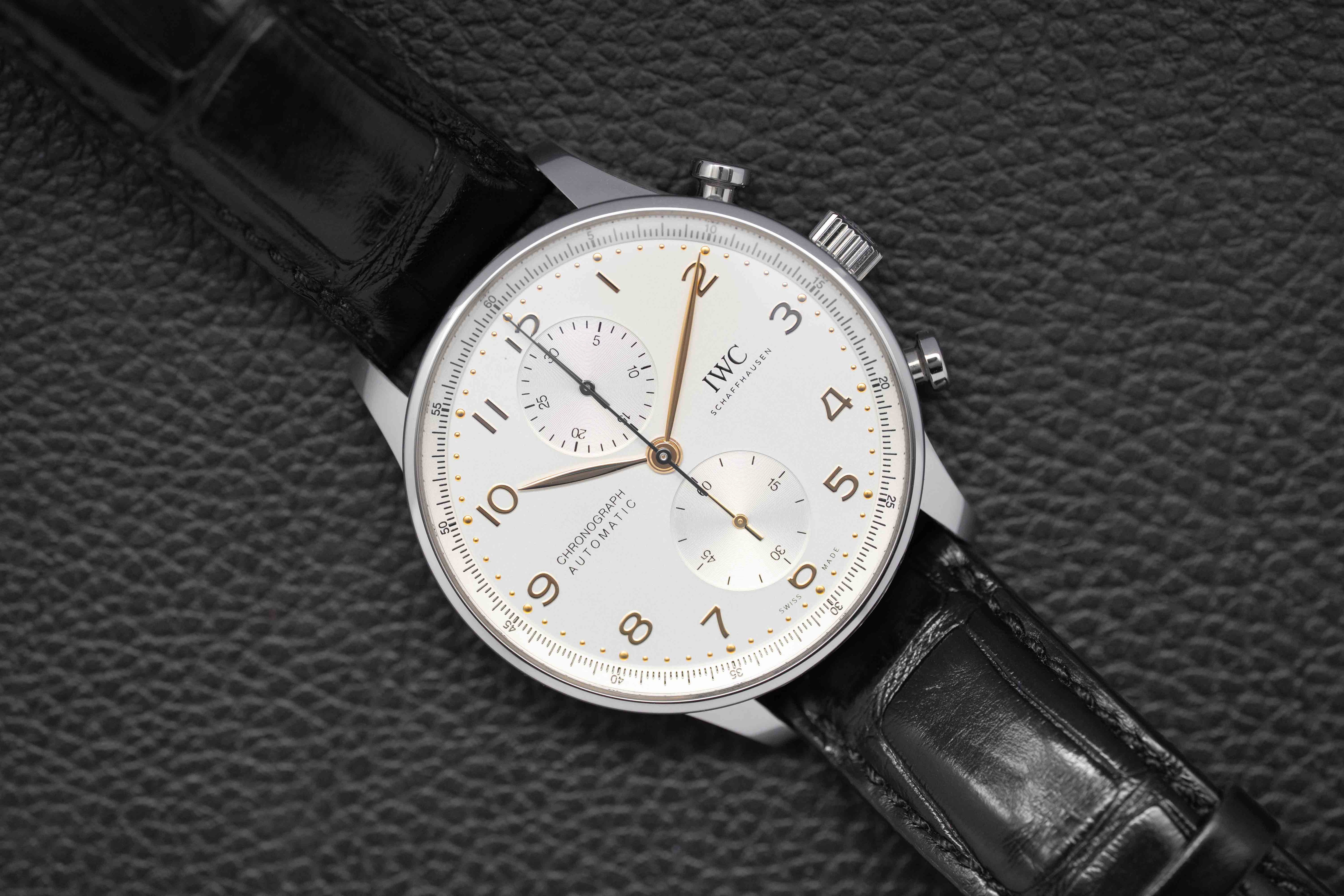 IWC Portugieser Chronograph IW371604 Fullset 2024 Box+Papers