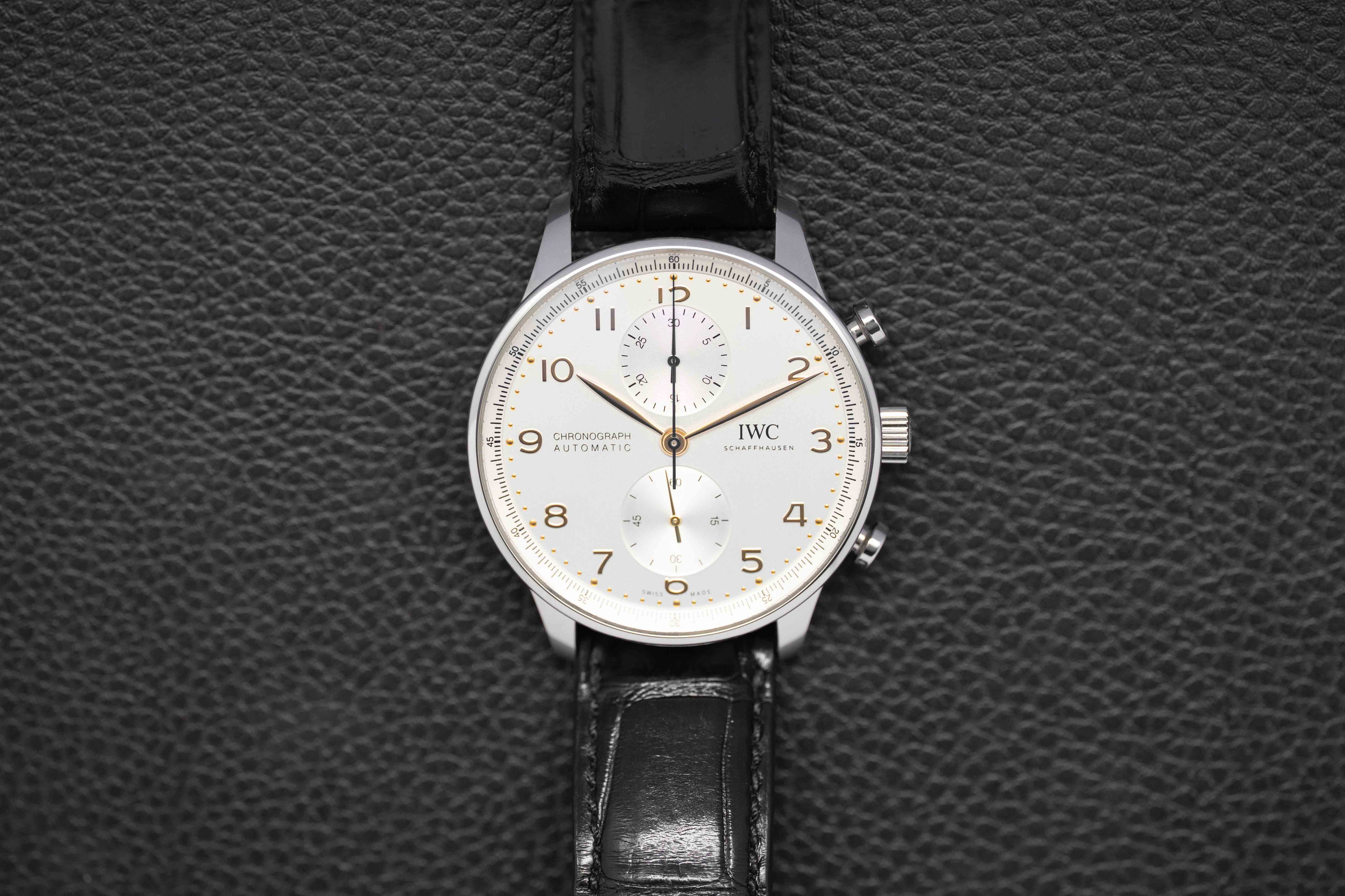 IWC Portugieser Chronograph IW371604 Fullset 2024 Box+Papers