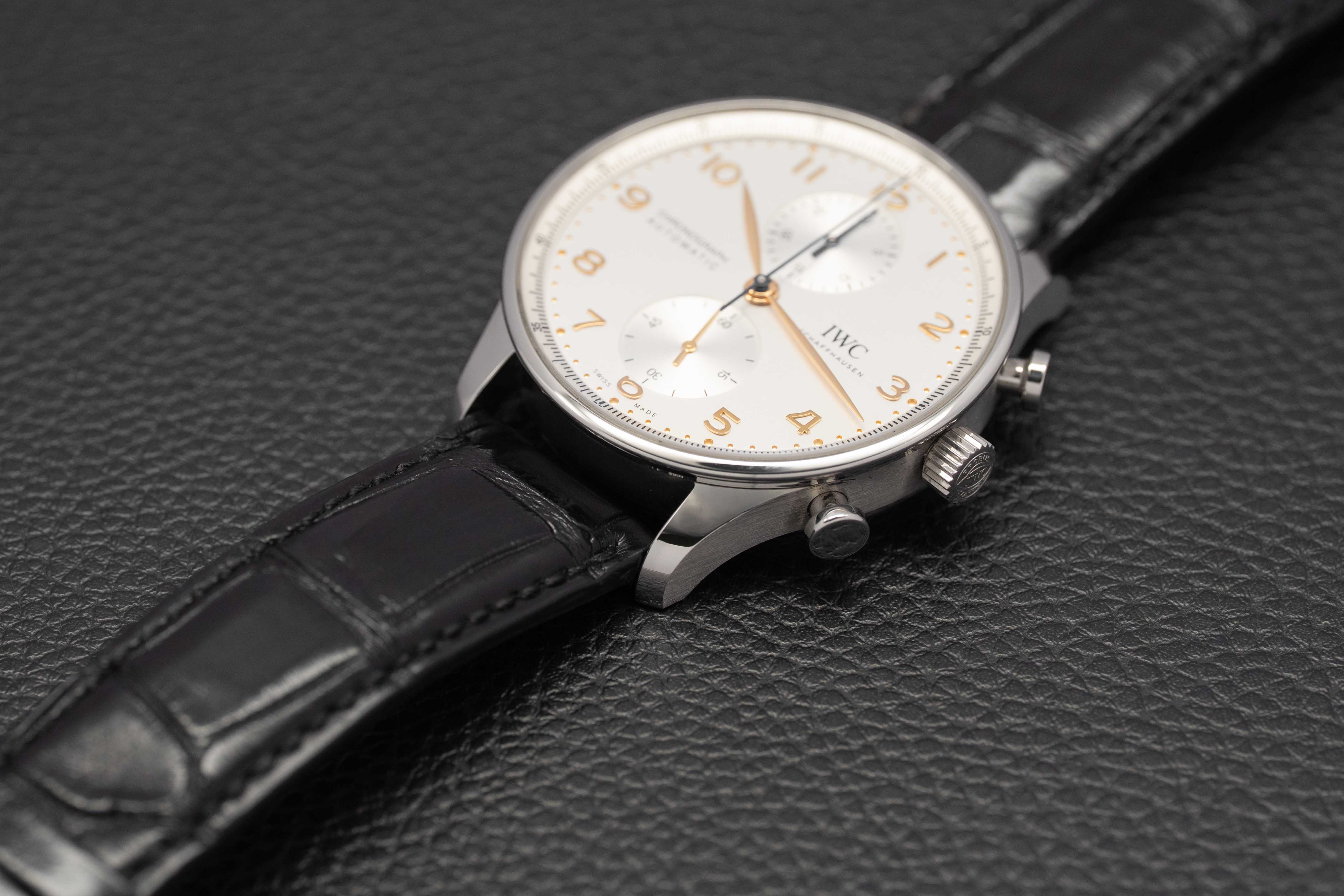 IWC Portugieser Chronograph IW371604 Fullset 2024 Box+Papers