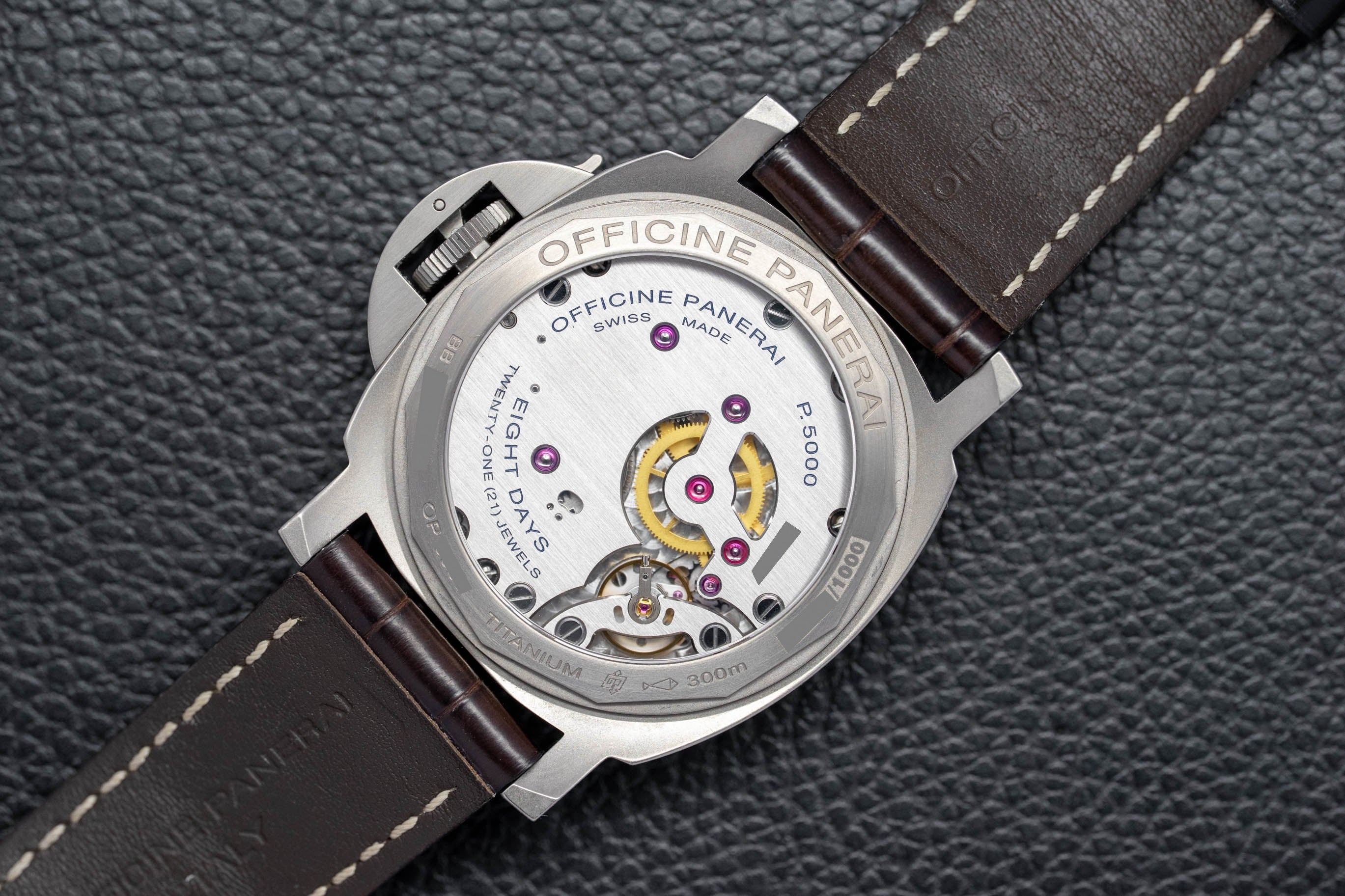 Panerai Luminor Base 8 Days PAM0562 Set completo 2016 con scatola e documenti