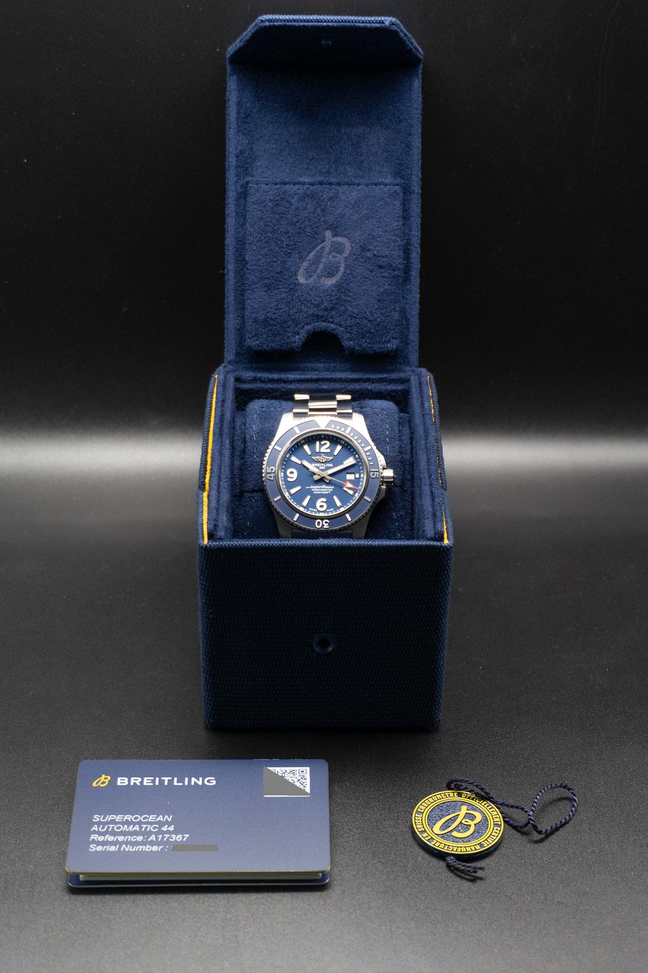 Breitling Superocean II 44 A17367 FULLSET 2021 Box + PAPERS