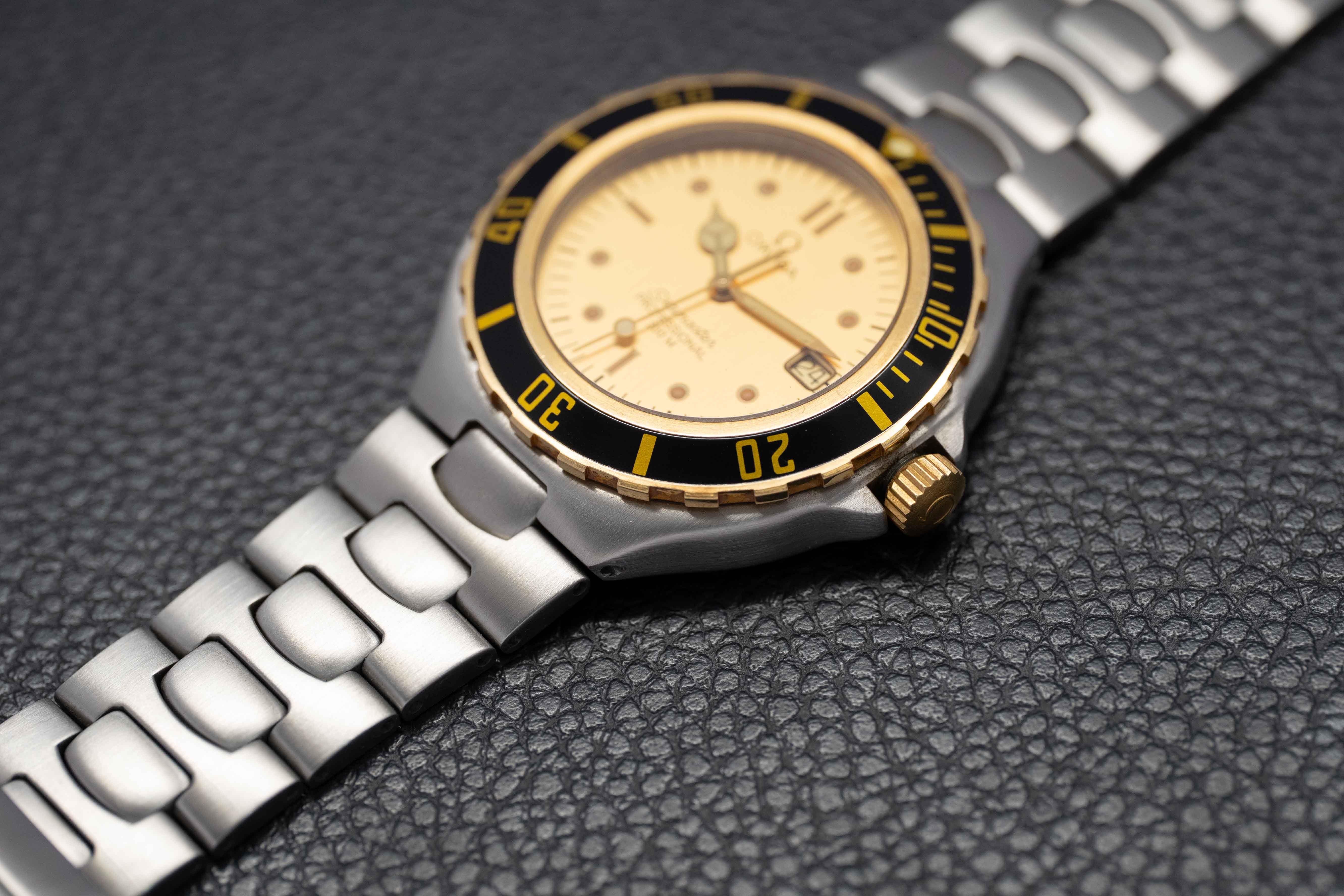 Omega Seamaster 200 Pre-Bond 396.1041 Champagne Dial 1989