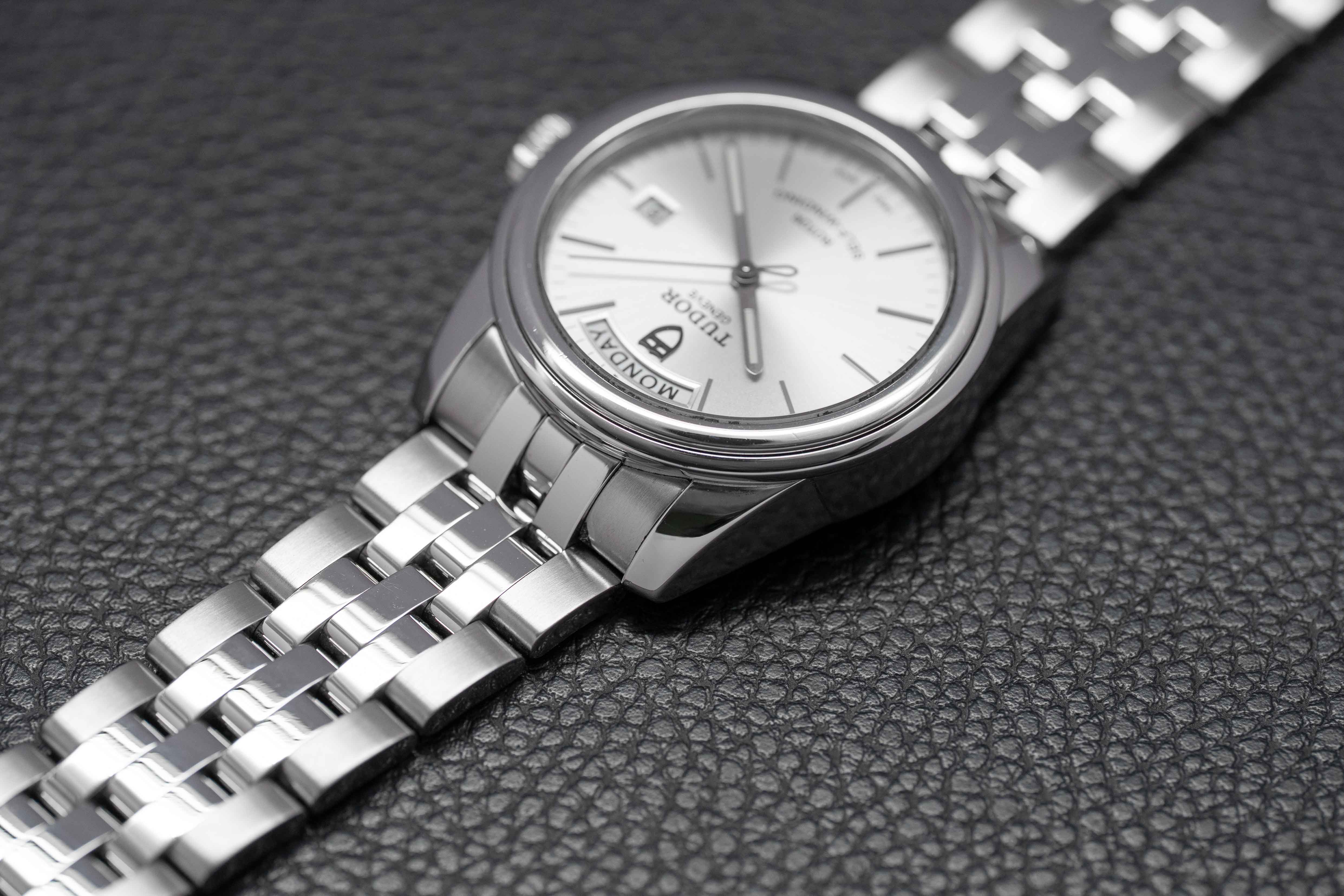 Tudor Glamour Day Date 56000 Silver Dial 2018 PAPERS