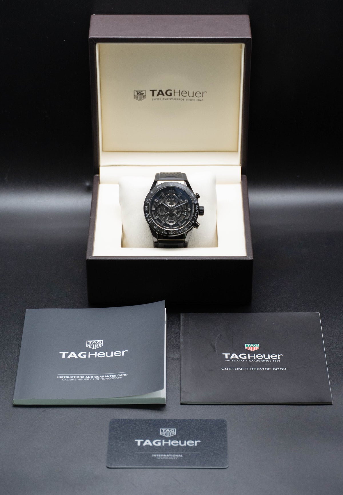 Tag Heuer Carrera Calibre Heuer 01 CAR2A90 Fullset 2018 Box+Papers