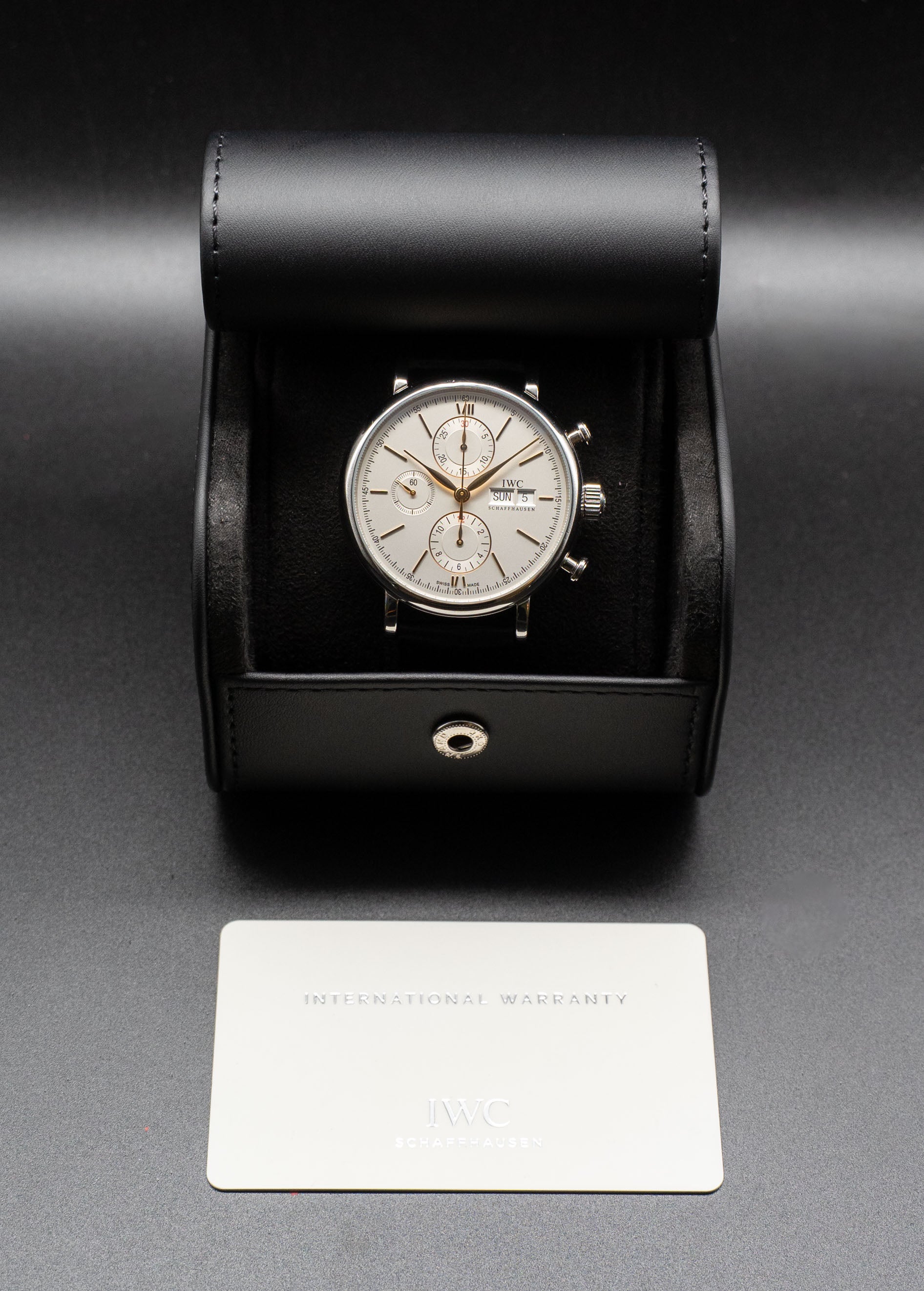 IWC Portofino Chronograph IW391022 Fullset 2017 Box+Papers