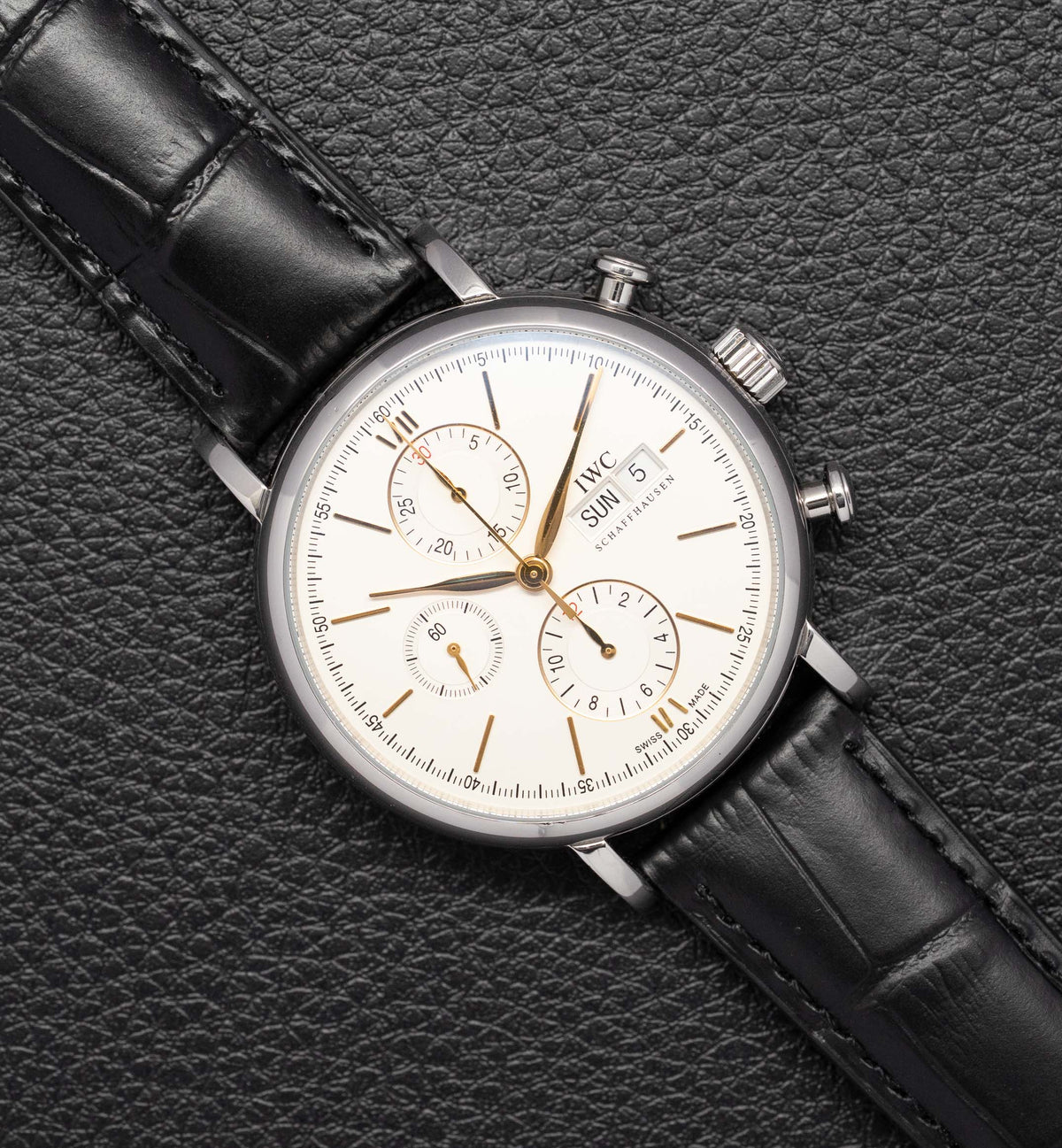 IWC Portofino Chronograph IW391022 Fullset 2017 Box+Papers