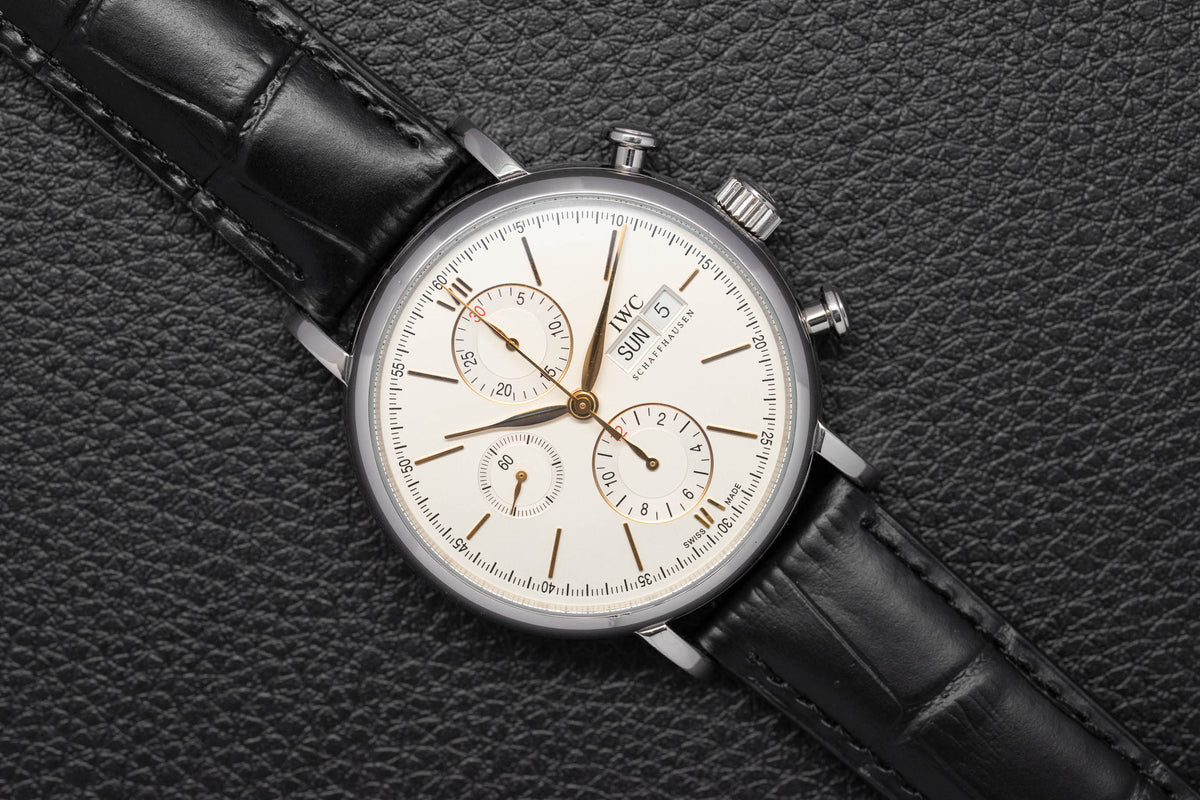 IWC Portofino Chronograph IW391022 Fullset 2017 Box+Papers