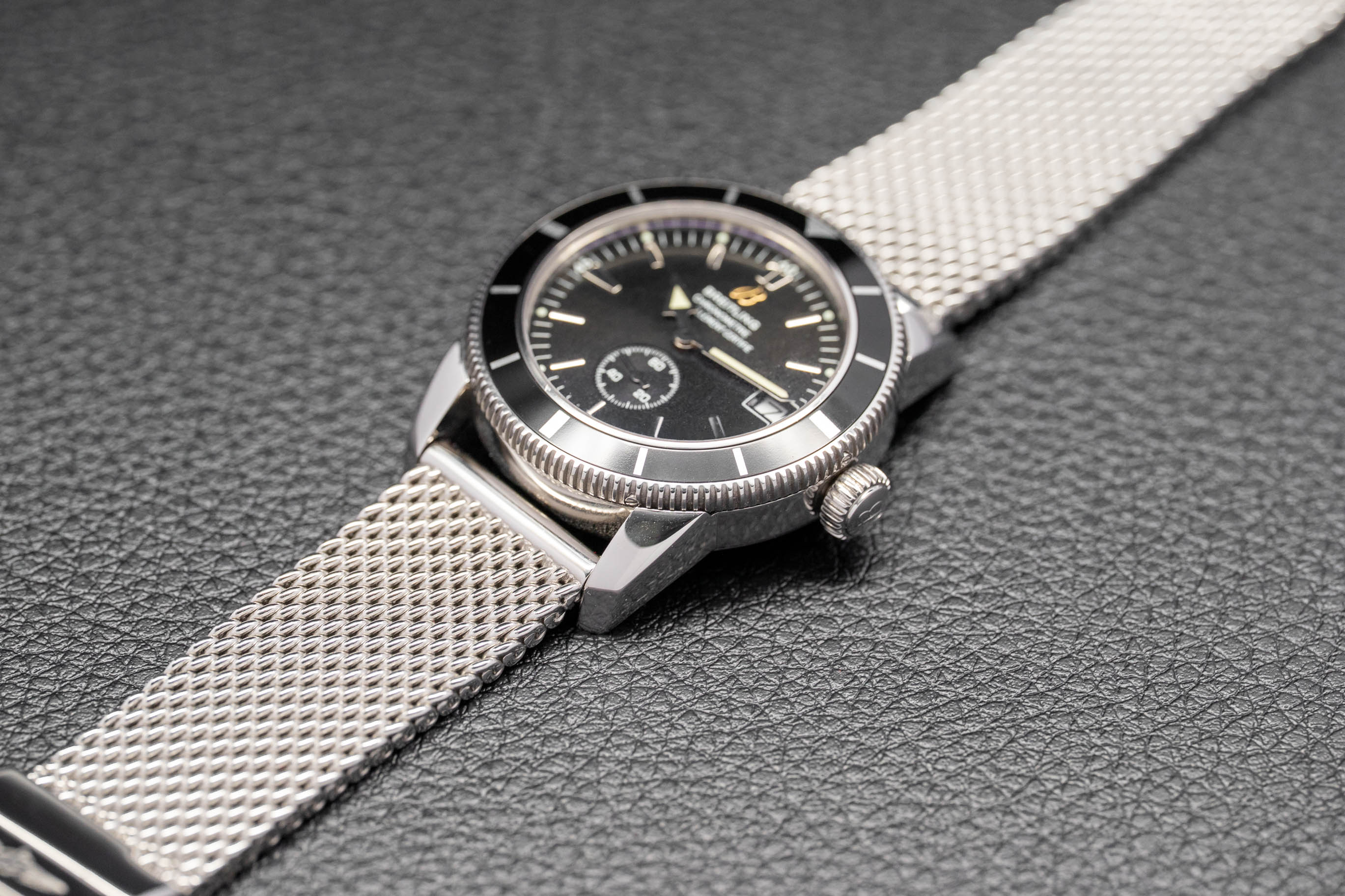 Breitling Superocean Heritage A37320 Black Dial 2010 PAPERS, With PAPERS