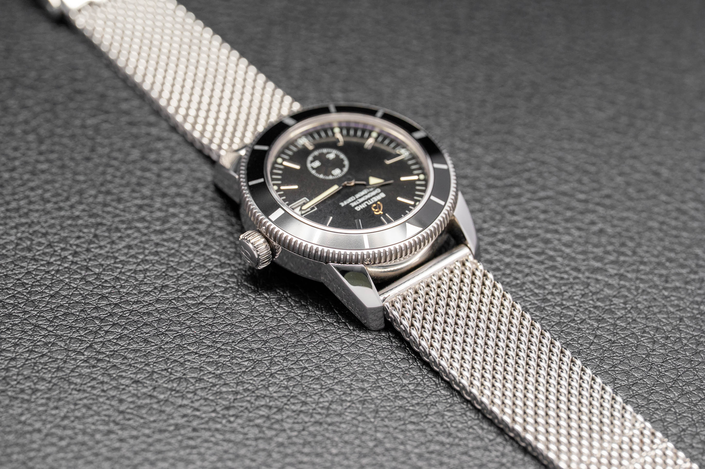Breitling Superocean Heritage A37320 Black Dial 2010 PAPERS, With PAPERS