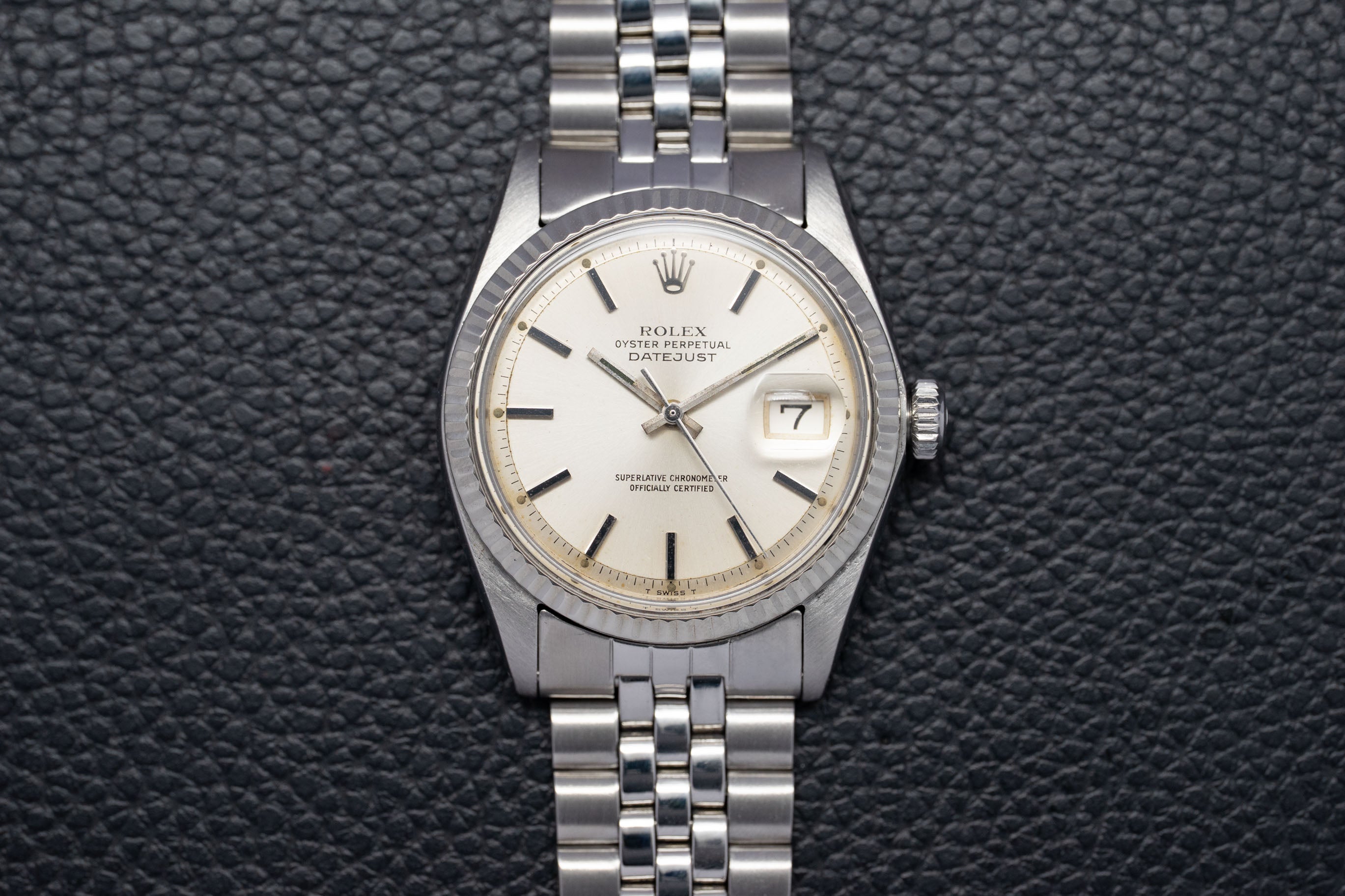 Rolex Datejust 1601 Silver Dial 1968