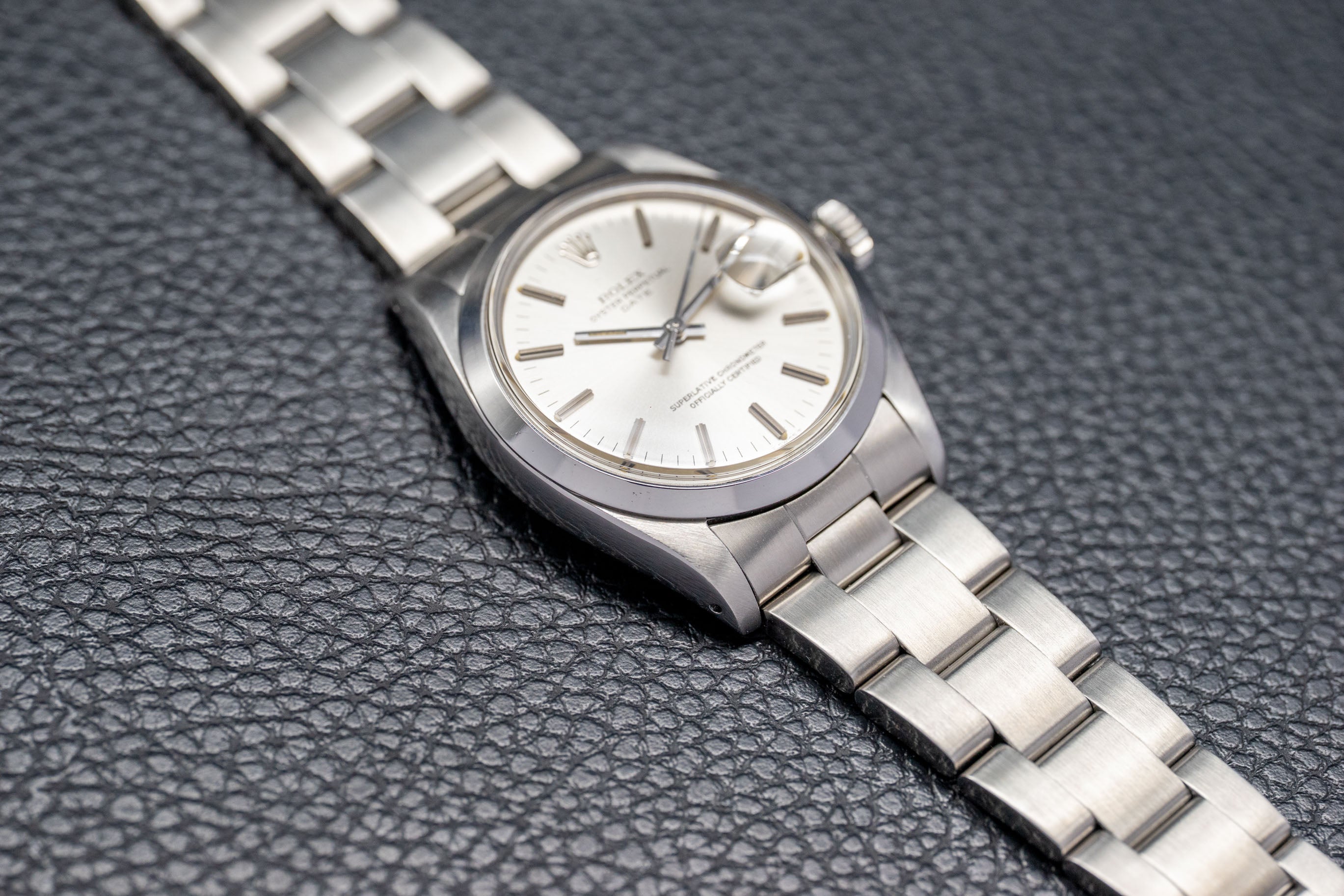 Rolex Date 1500 Silver Dial 1973