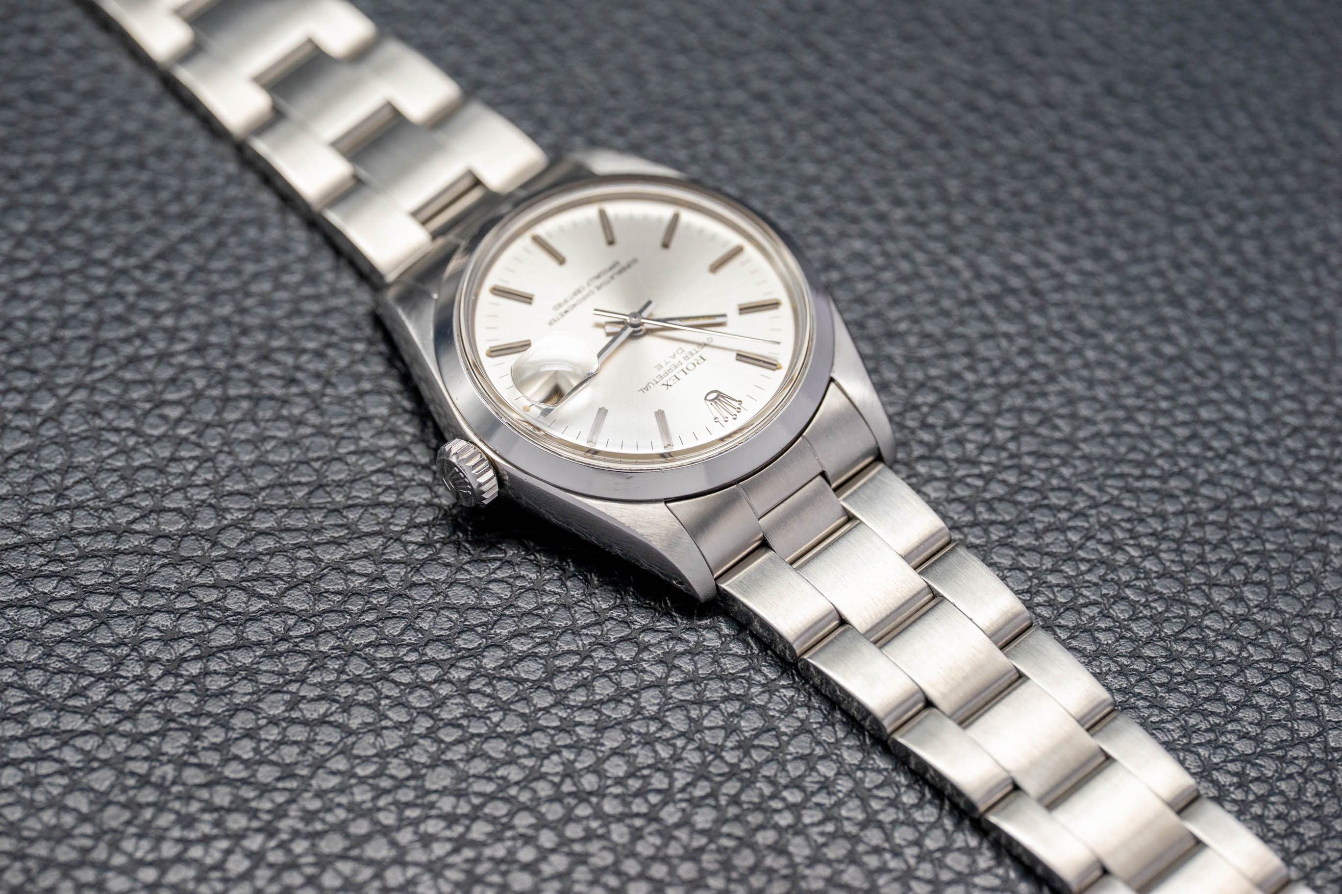 Rolex Date 1500 Silver Dial 1973