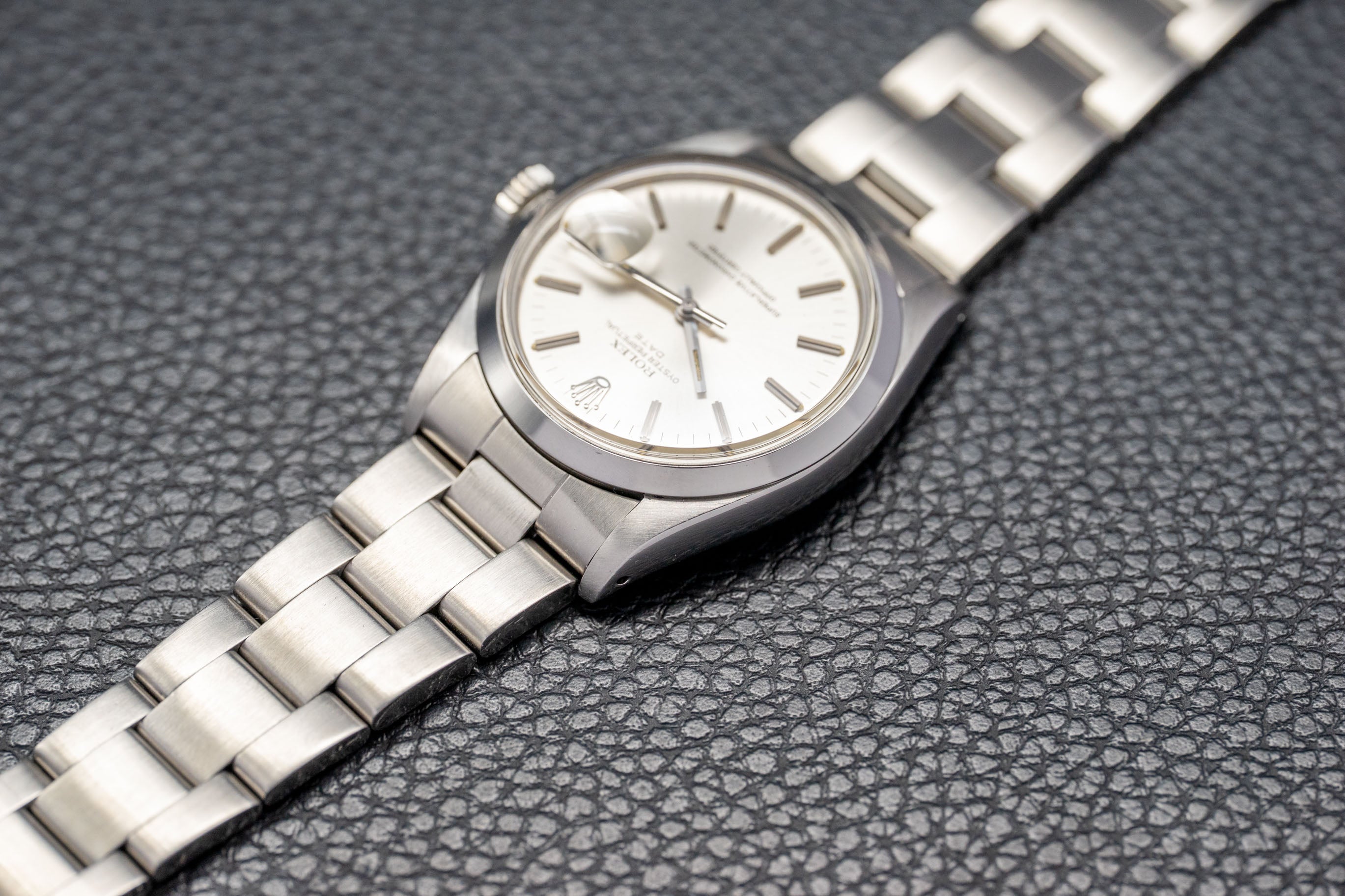 Rolex Date 1500 Silver Dial 1973