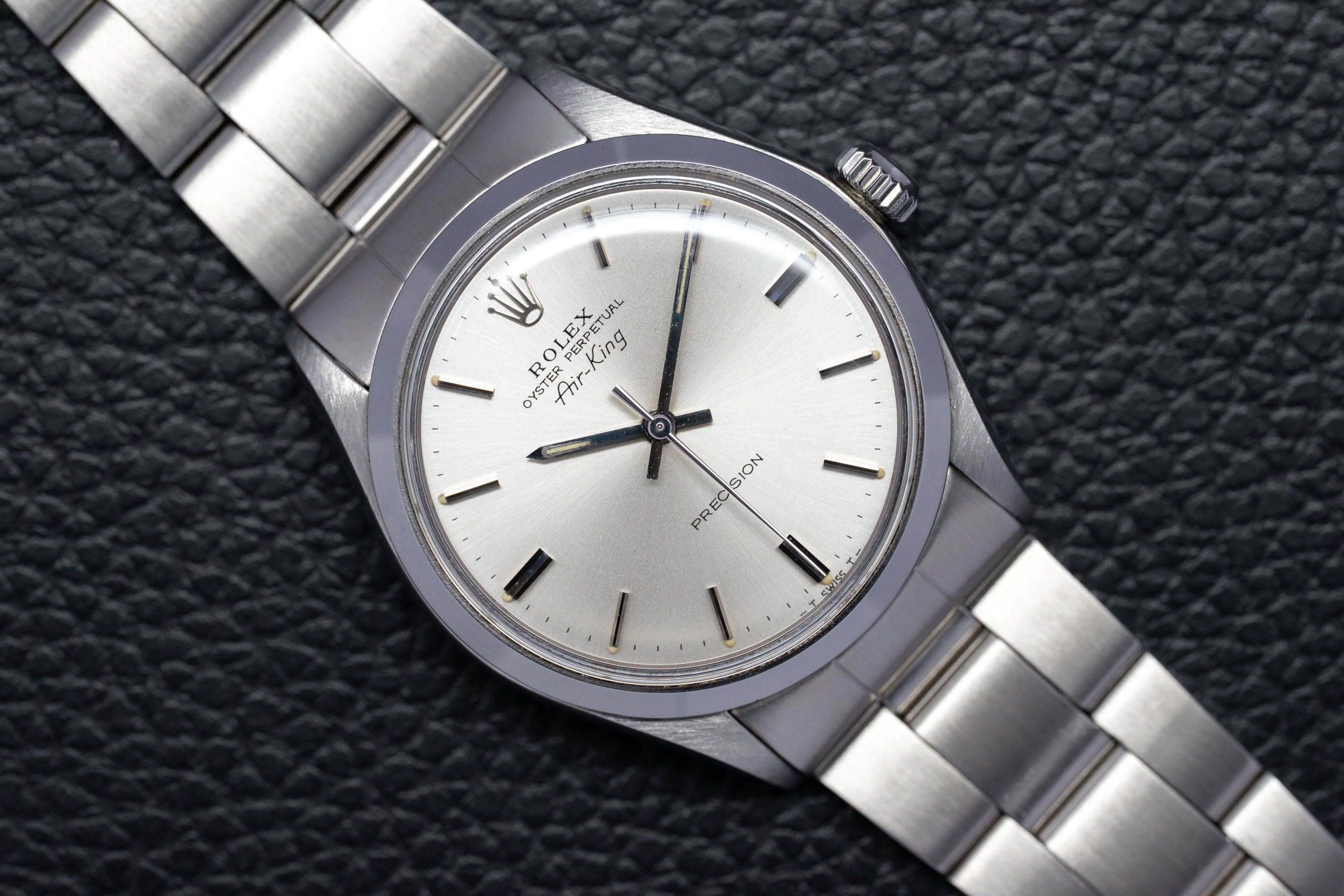 Rolex Air-King 5500 Silver Dial 1971