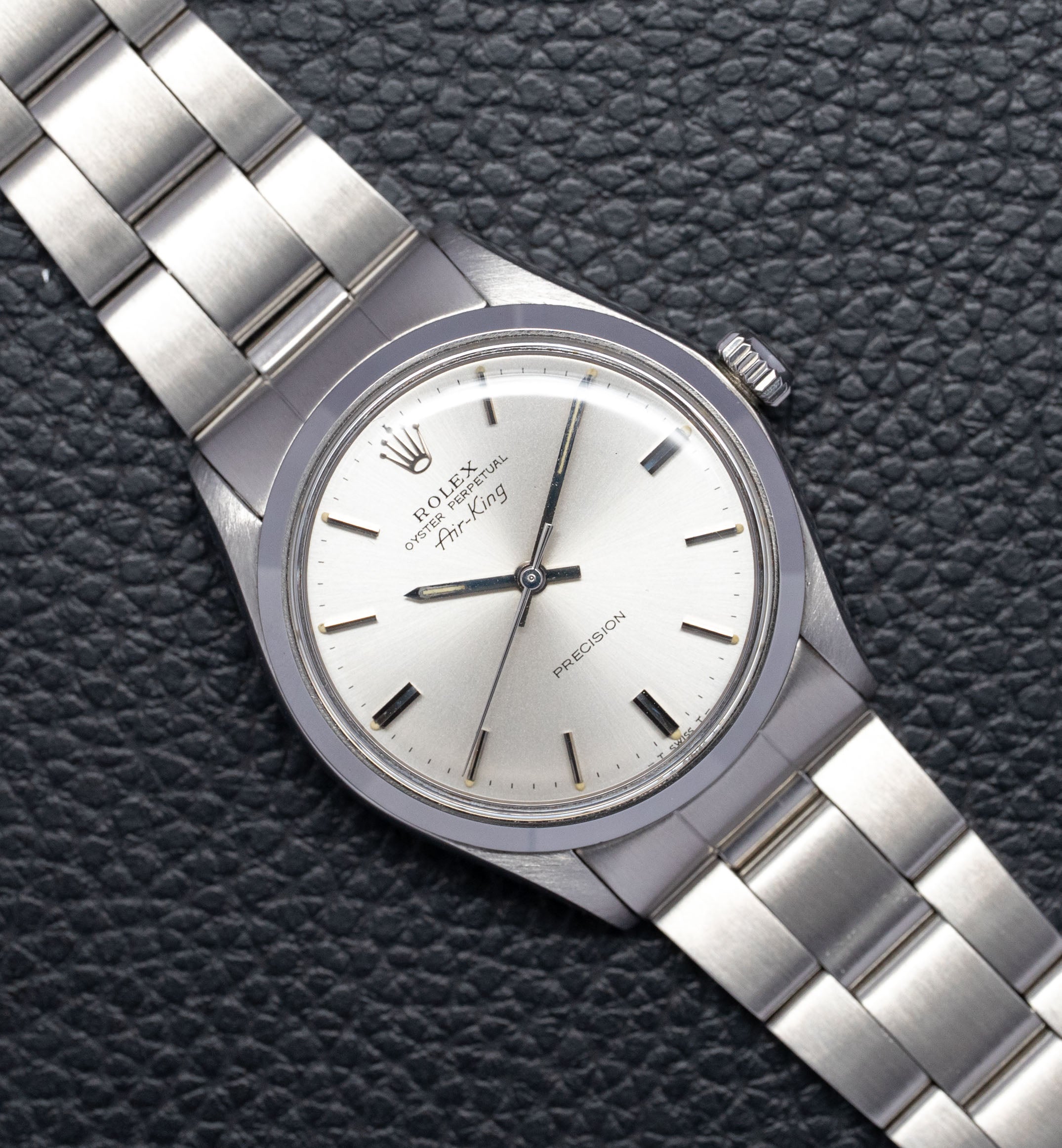 Rolex Air-King 5500 Silver Dial 1971
