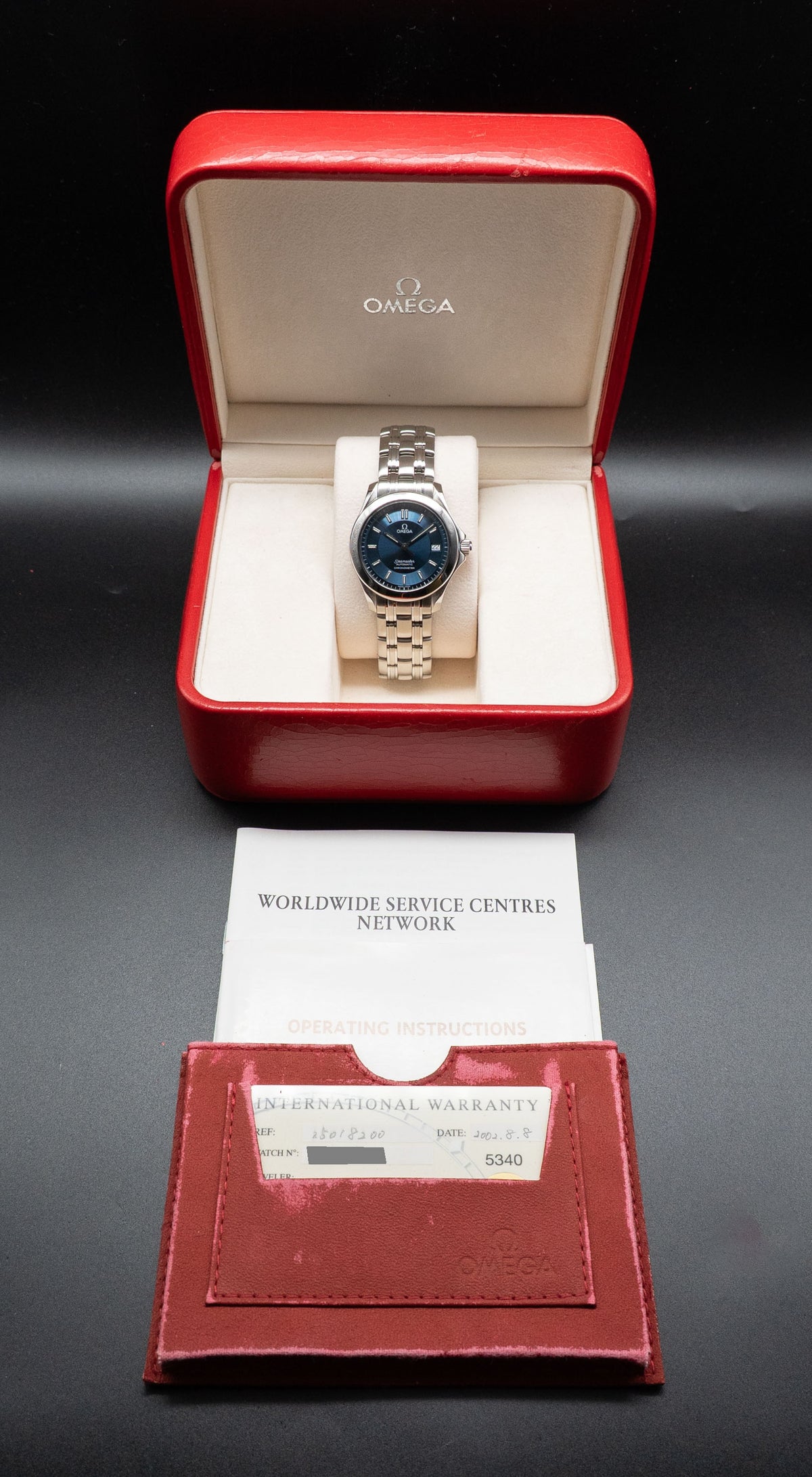 Omega Seamaster 120 2501.82 Fullset 2002 Box+Papers