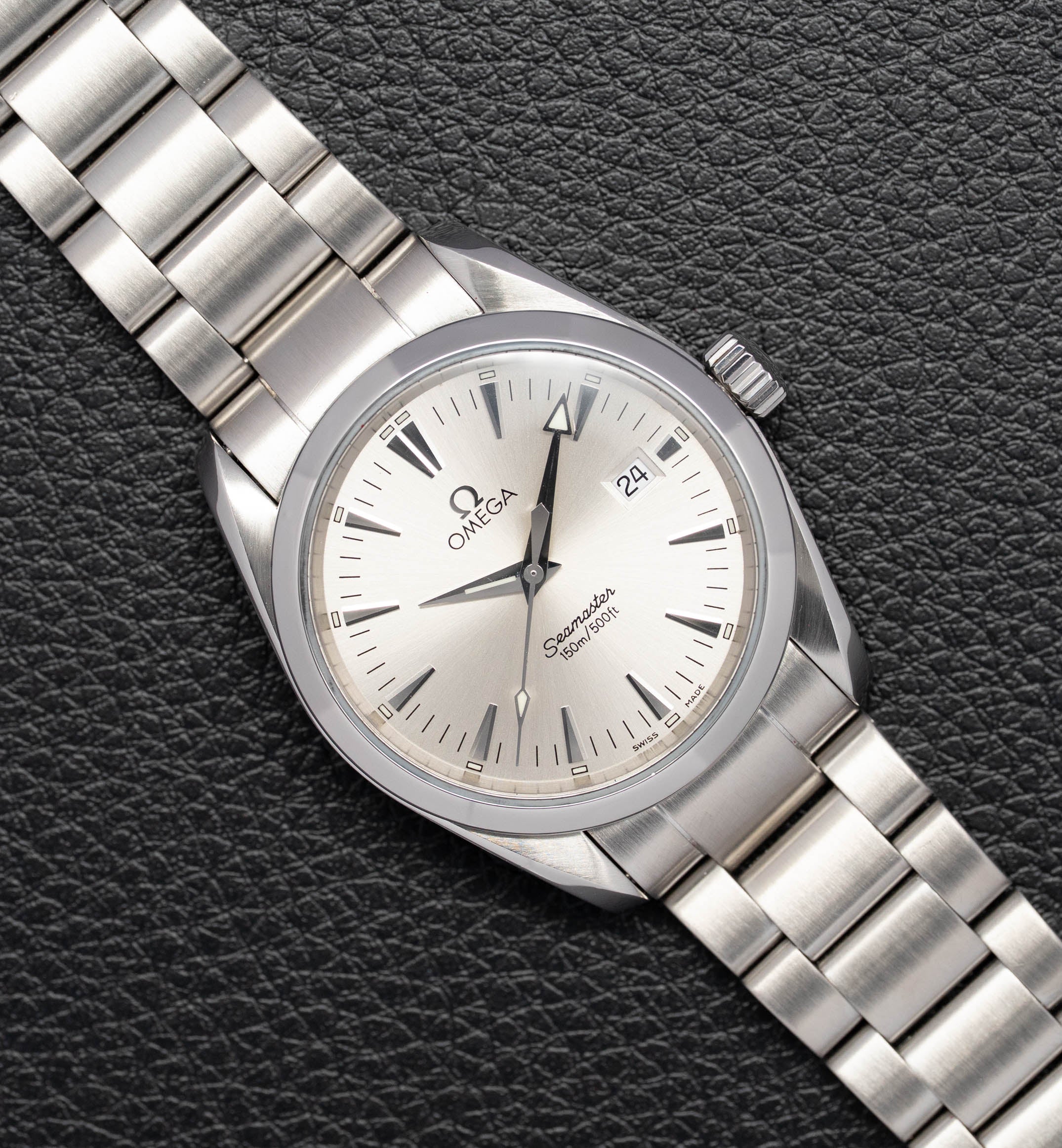 Omega Seamaster Aqua Terra 2518.30 Silver Dial 1998