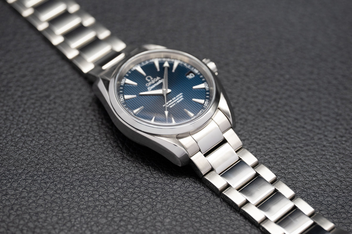 Omega Seamaster Aqua Terra 231.10.39.21.03.002 Blue Dial 2016