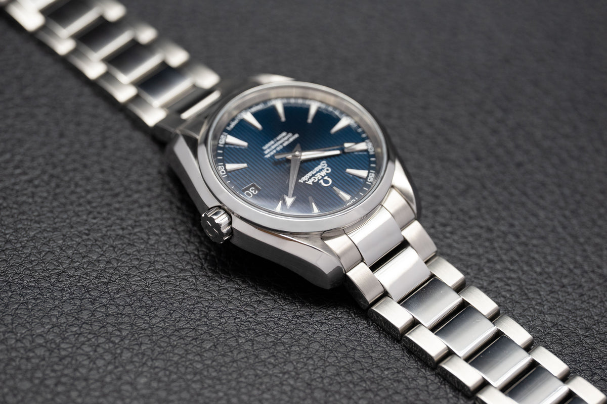 Omega Seamaster Aqua Terra 231.10.39.21.03.002 Blue Dial 2016