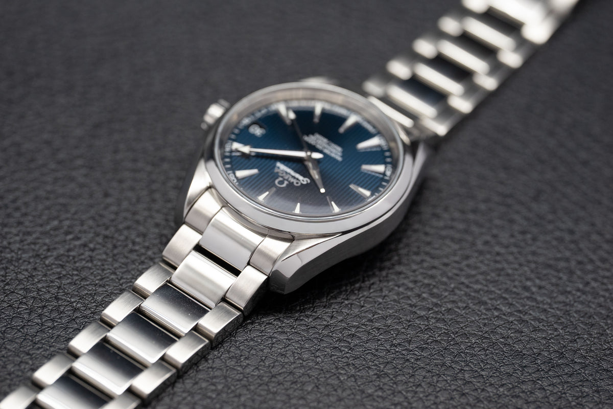Omega Seamaster Aqua Terra 231.10.39.21.03.002 Blue Dial 2016