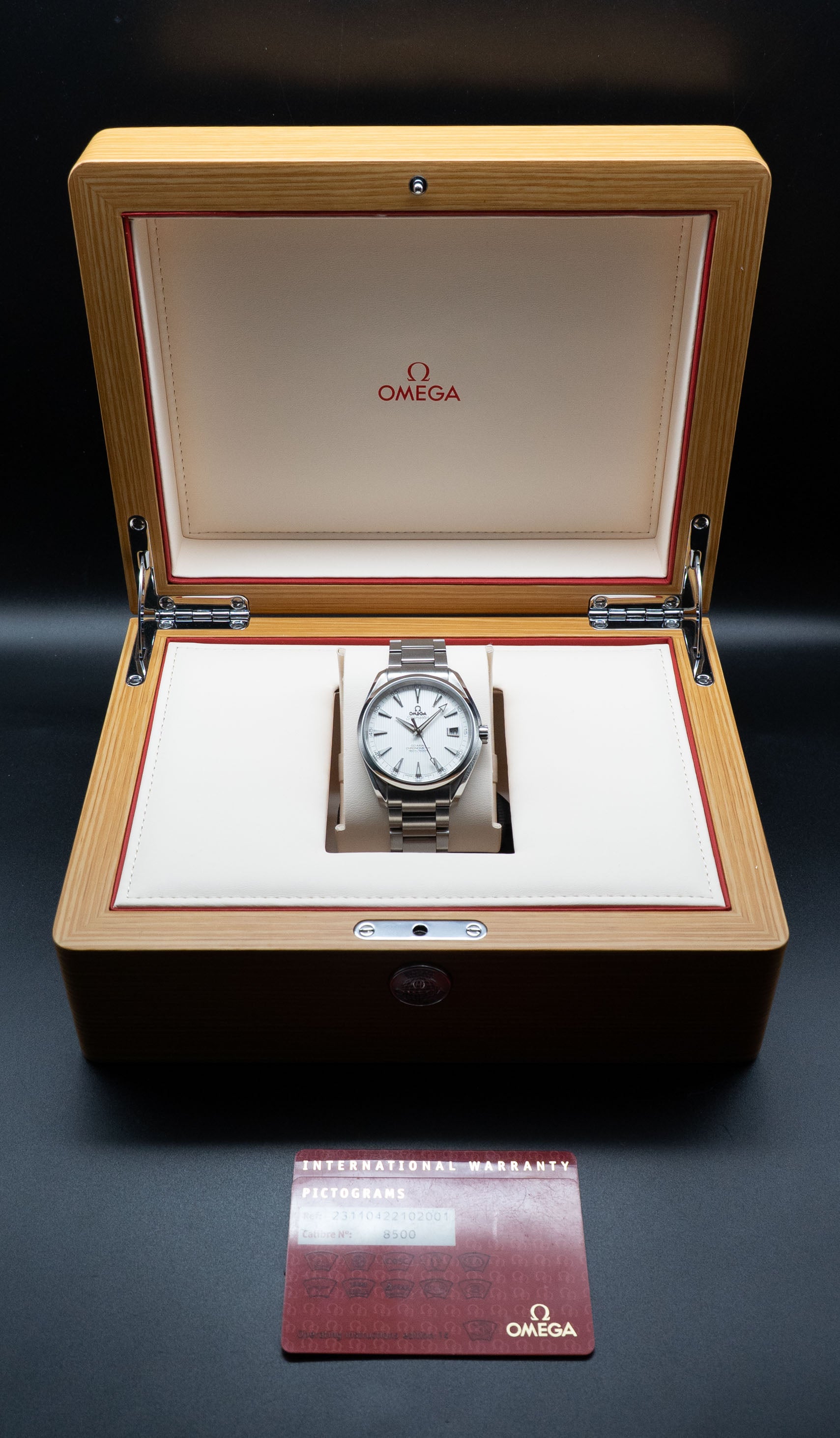 Omega Seamaster Aqua Terra 231.10.42.21.02.001 FULLSET 2019 Box + PAPERS