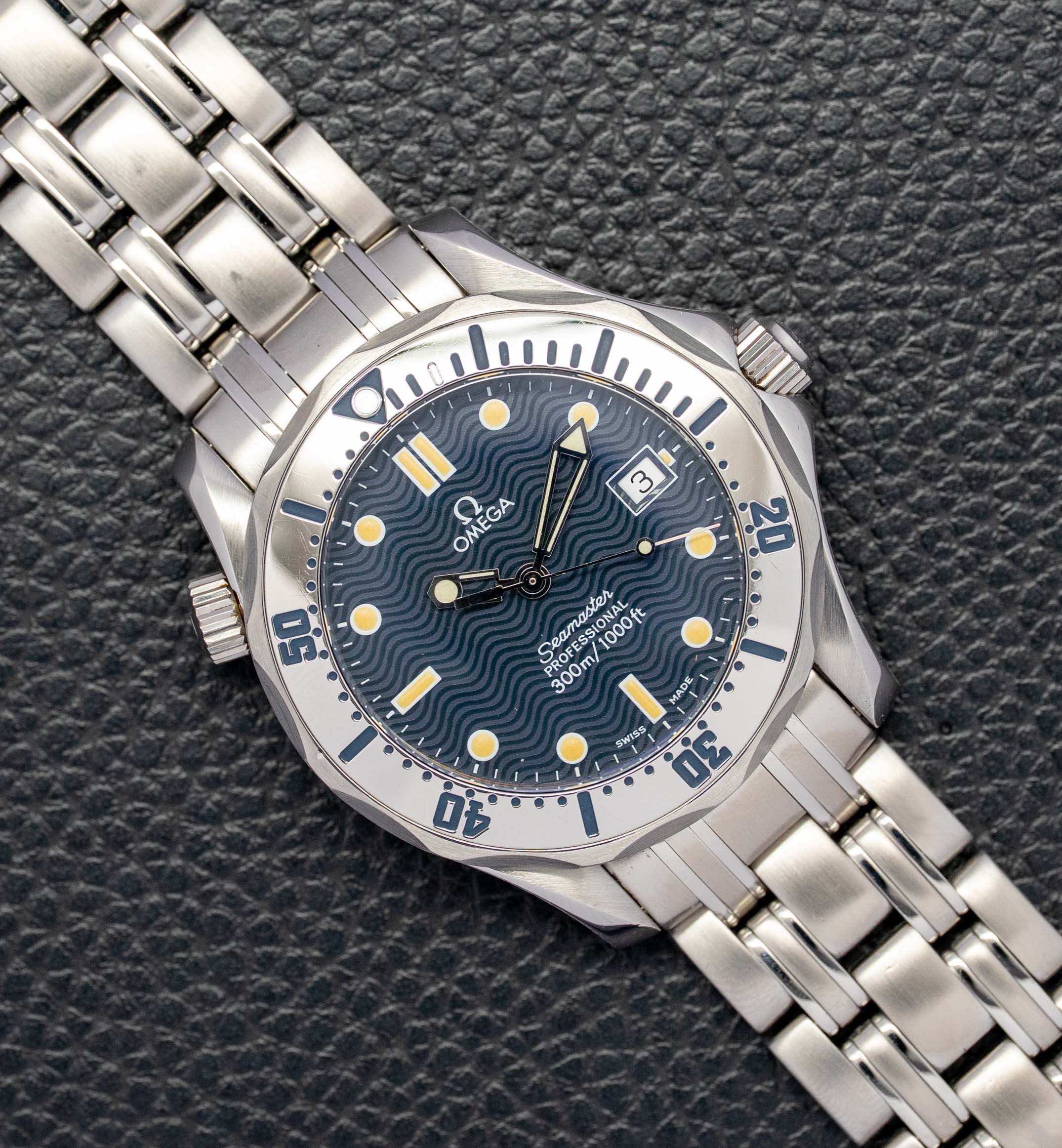 Omega Seamaster 300 2562.80 Blue Dial 1993