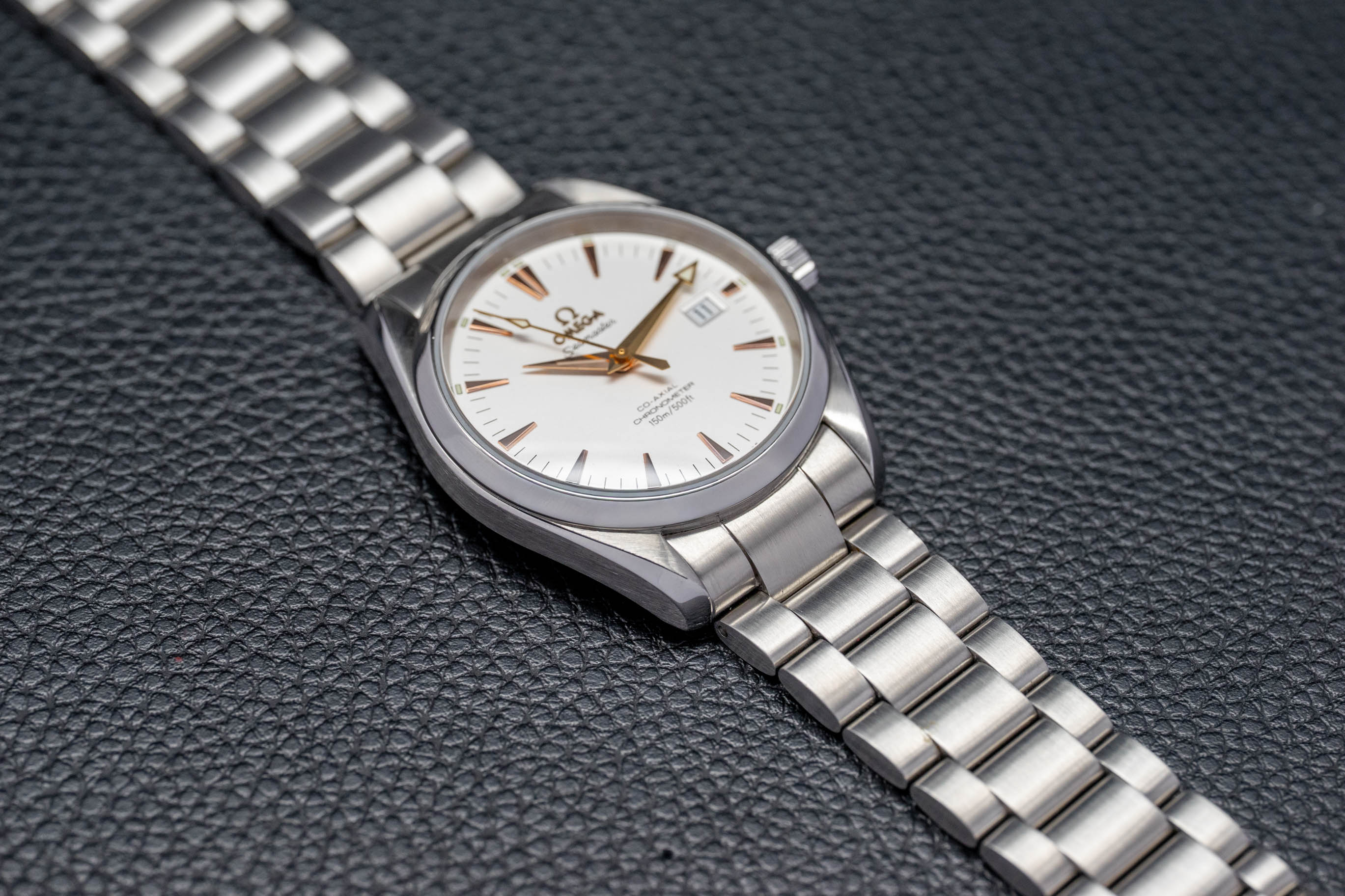 Omega Seamaster Aqua Terra 2503.34 con quadrante bianco, 2006
